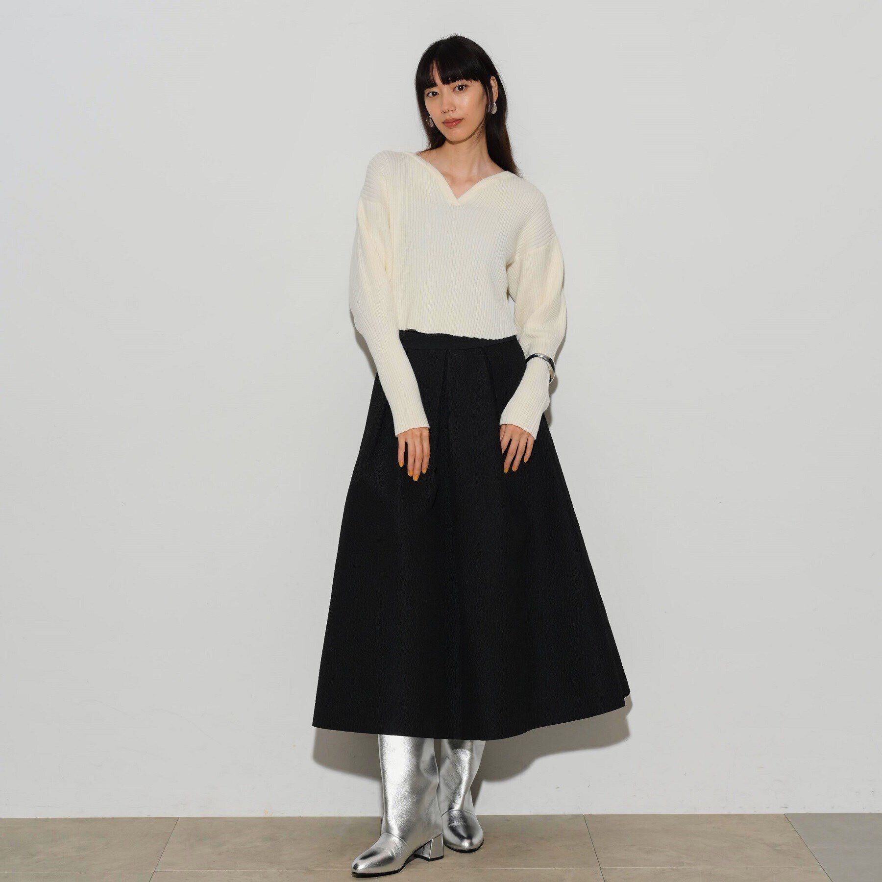 GALLEST「フクレジャカードタックスカート」|スカート|