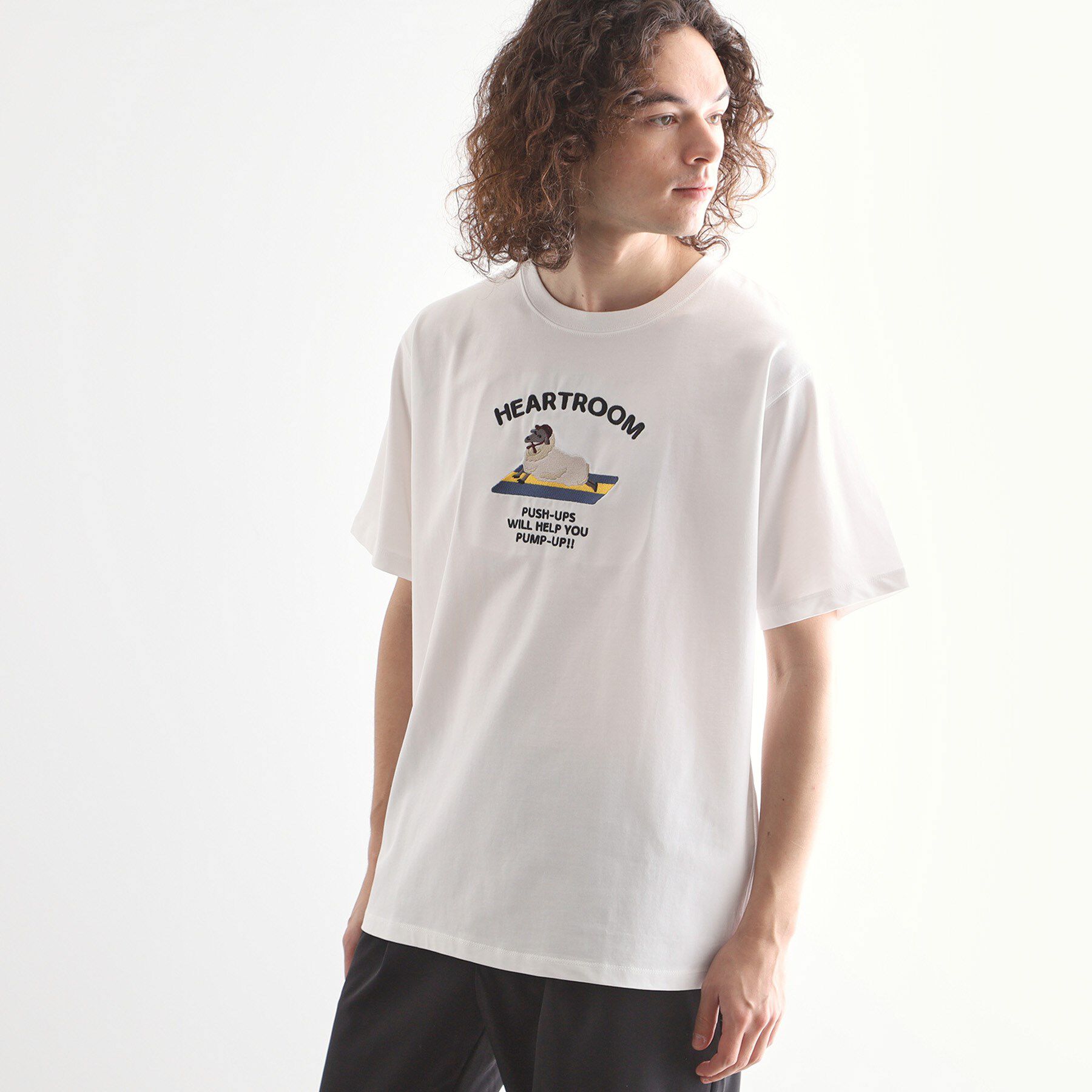 tk.TAKEO KIKUCHI「アニマル刺繍カットソー」|Tシャツ・カットソー|