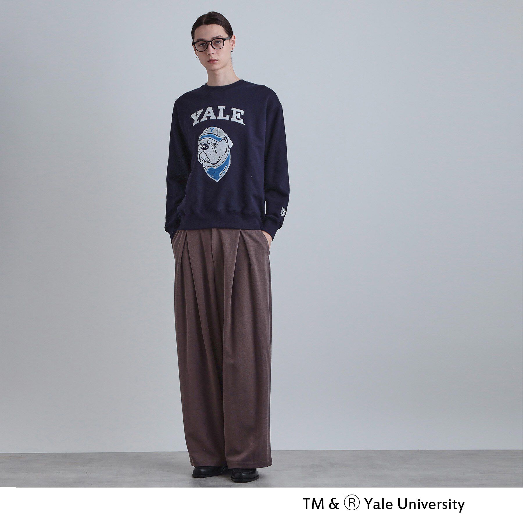 tk.TAKEO KIKUCHI「YALEフロッキースウェット」|パーカー|