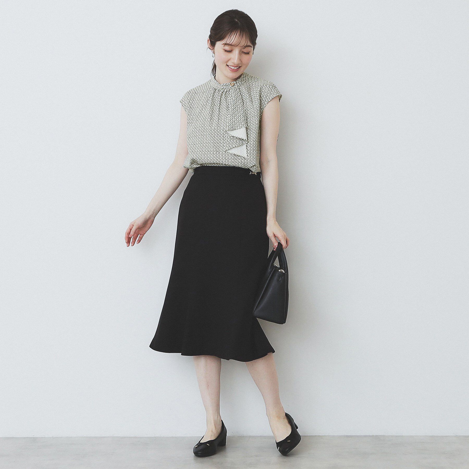 index「アシンメトリーボウタイブラウス【洗濯機洗い可】」|シャツ・ブラウス|