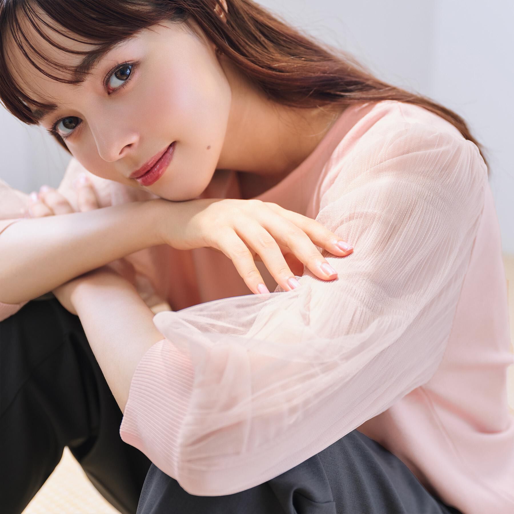 index「《5色展開》マジョリカプリーツスリーブニット【洗濯機洗い可】」|ニット・セーター|