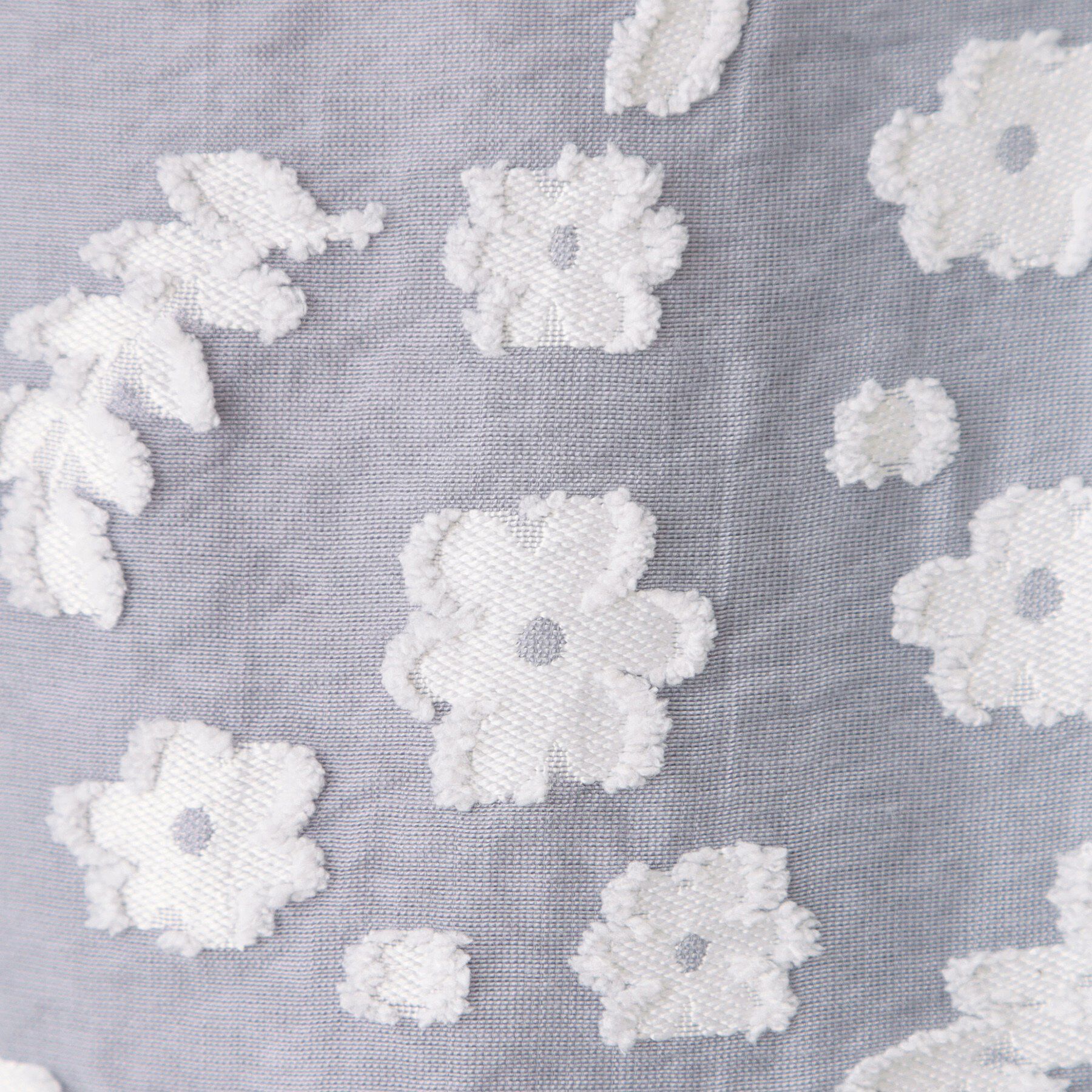 index「麻調花柄ジャカードフレアスカート【ハンドウォッシャブル】」|スカート|