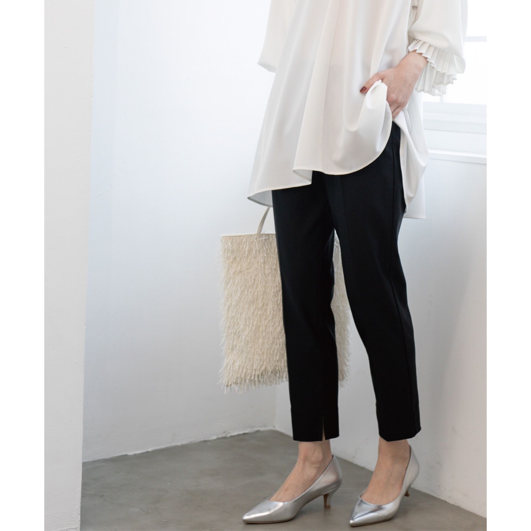 OPAQUE.CLIP「《S-LLsize》ハイストレッチイージースティックパンツ【洗濯機洗い可】」|その他|