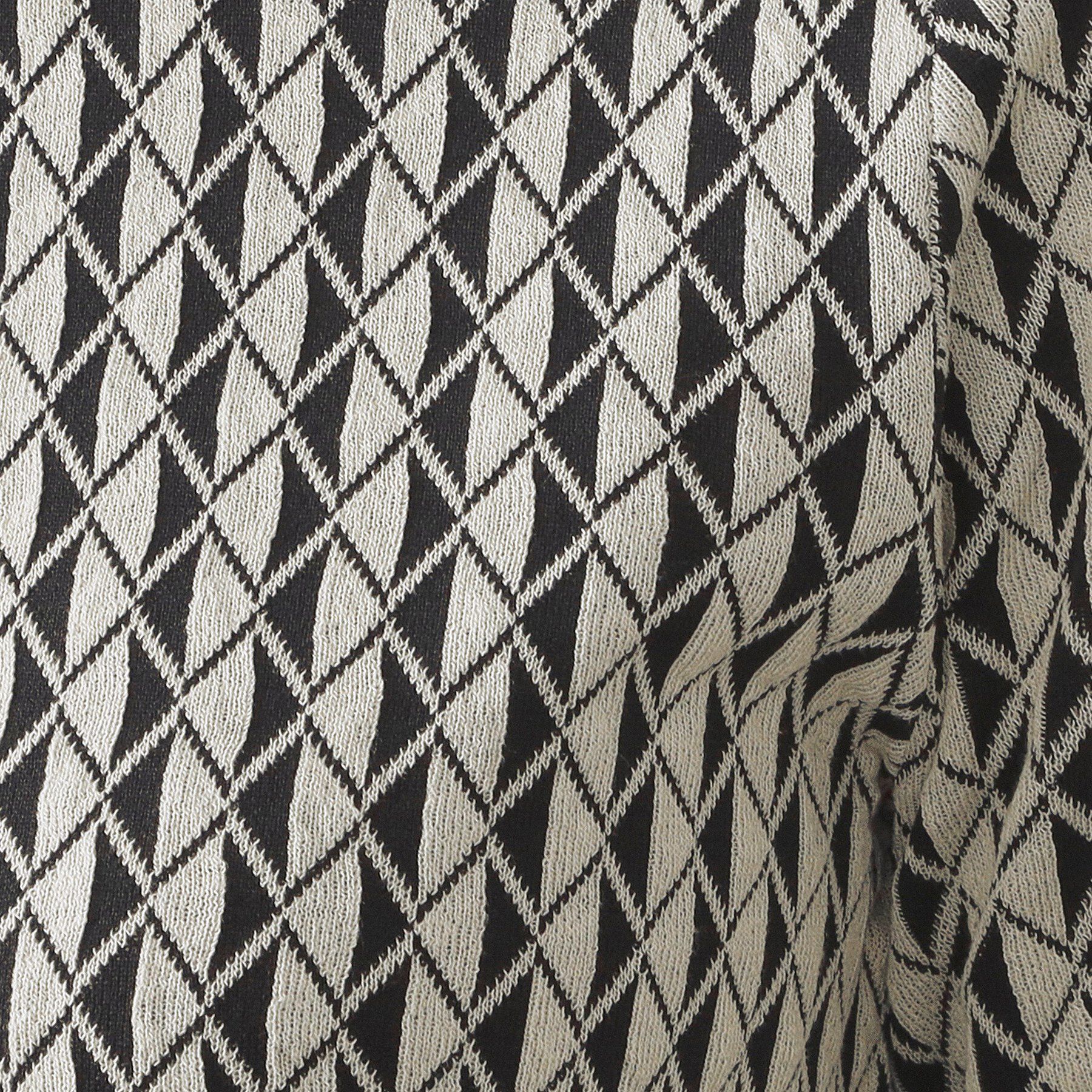 OPAQUE.CLIP「幾何学柄ジャカードニットカーディガン【洗濯機洗い可／抗ピル】」|カーディガン|