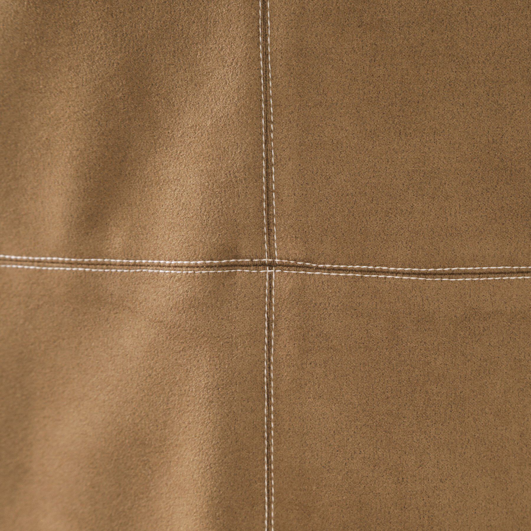 OPAQUE.CLIP「スエードライクVネックジャンドレ【洗濯機OK】」|ワンピース|