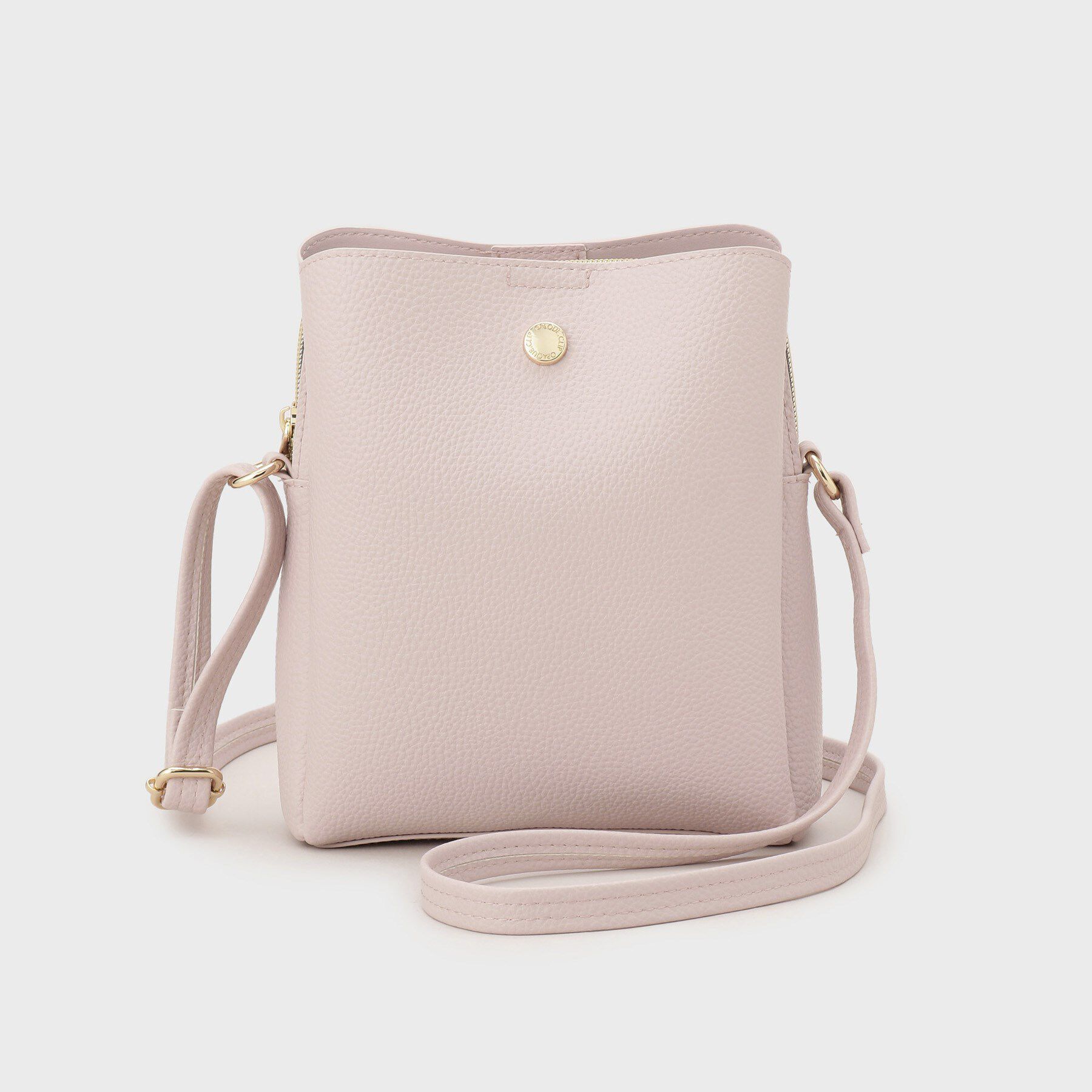 OPAQUE.CLIP「シュリンク合皮3層ミニショルダーバッグ【軽量／長さ調整可能】」|ショルダー・メッセンジャー|