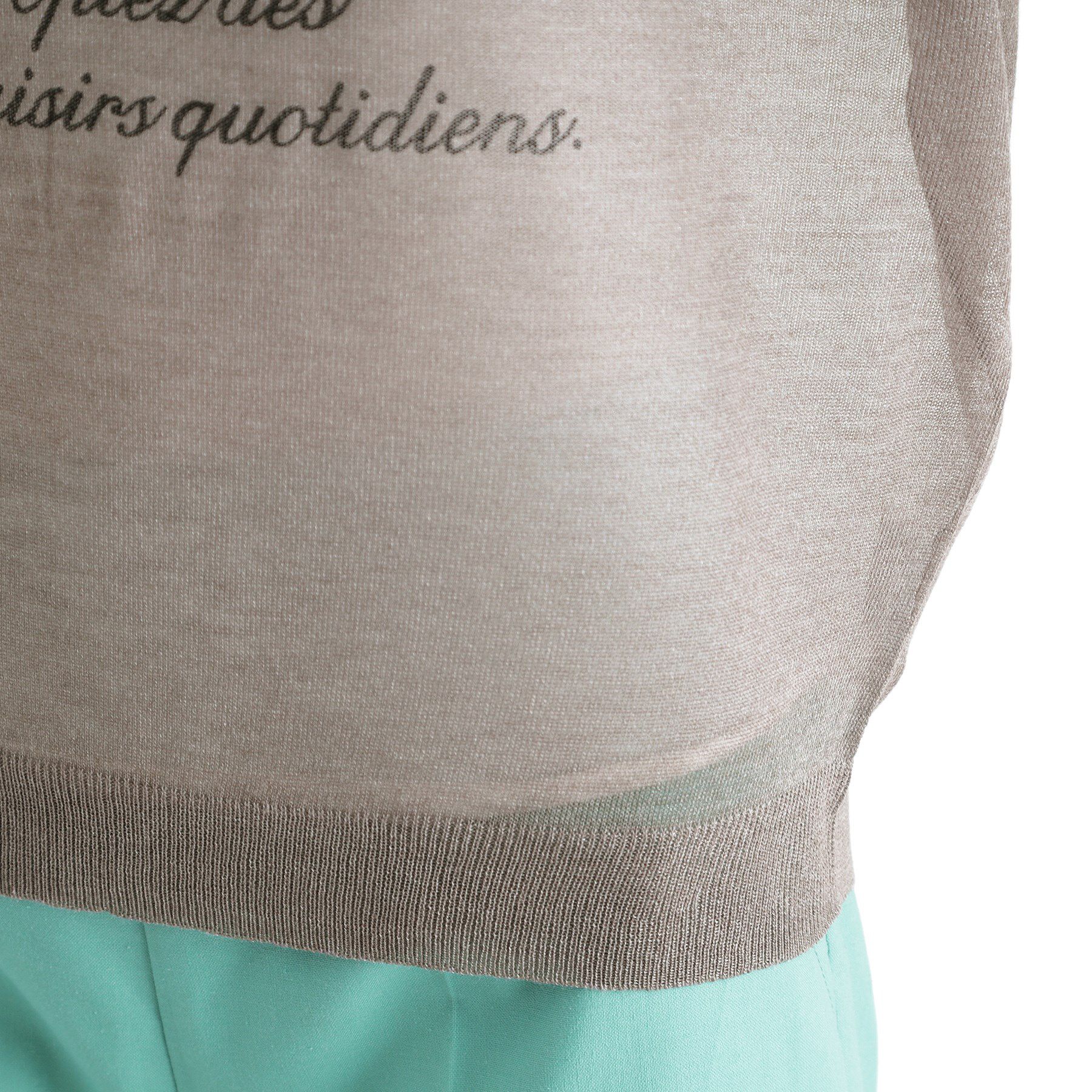 THE SHOP TK「光沢シアーロゴプルオーバー【洗える】」|Tシャツ・カットソー|