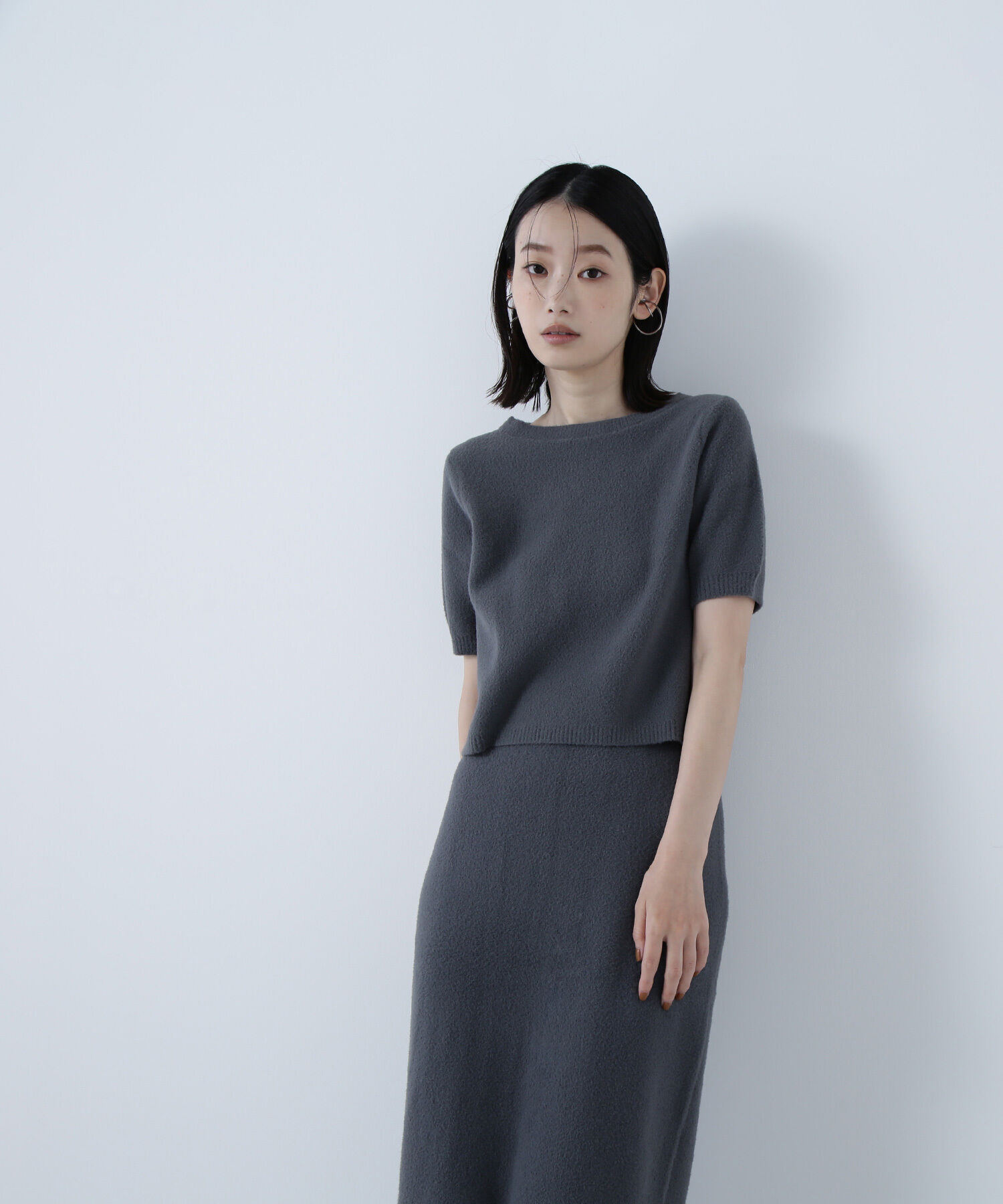  「フェザーニットセットアップ」|ワンピース|