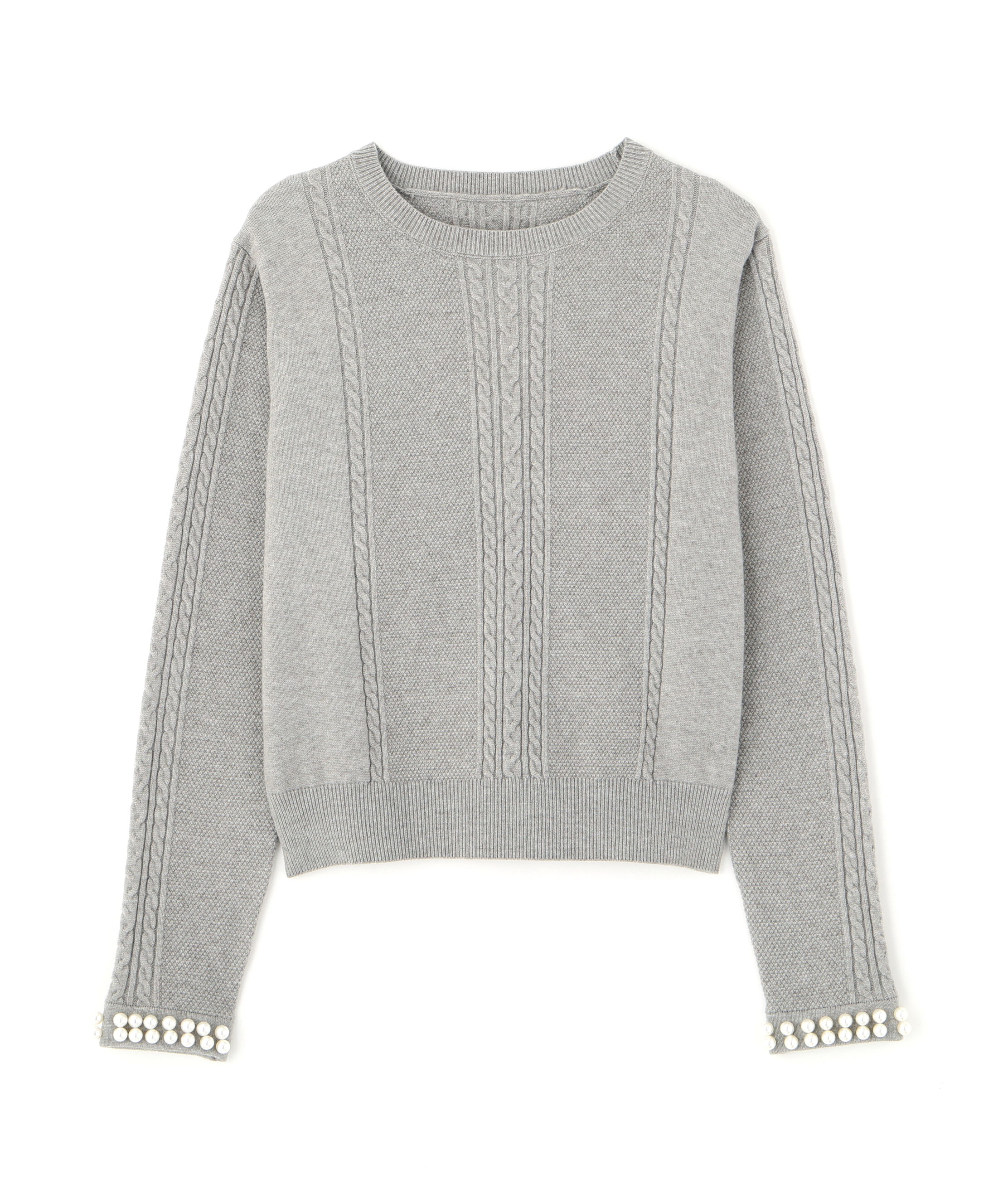  「パールブレスレットニット」|ニット・セーター|