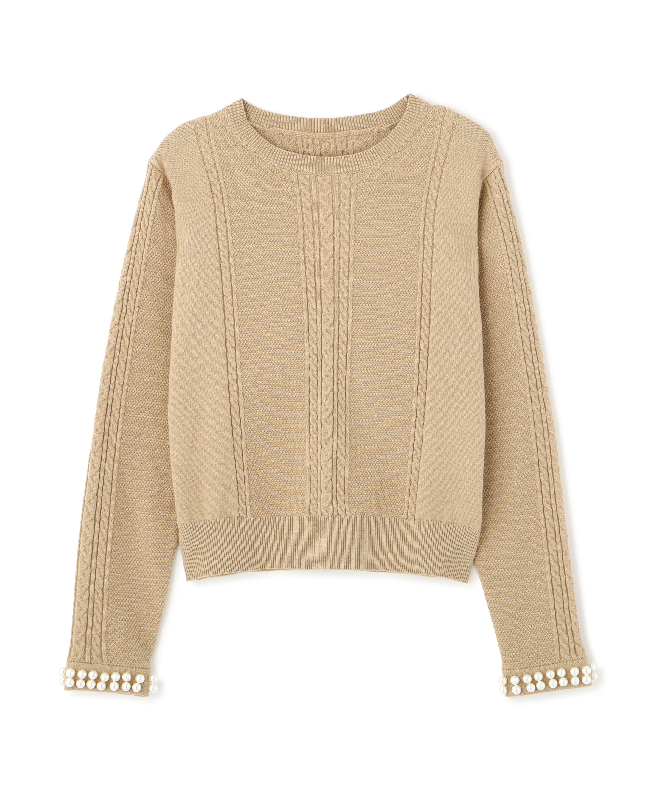  「パールブレスレットニット」|ニット・セーター|