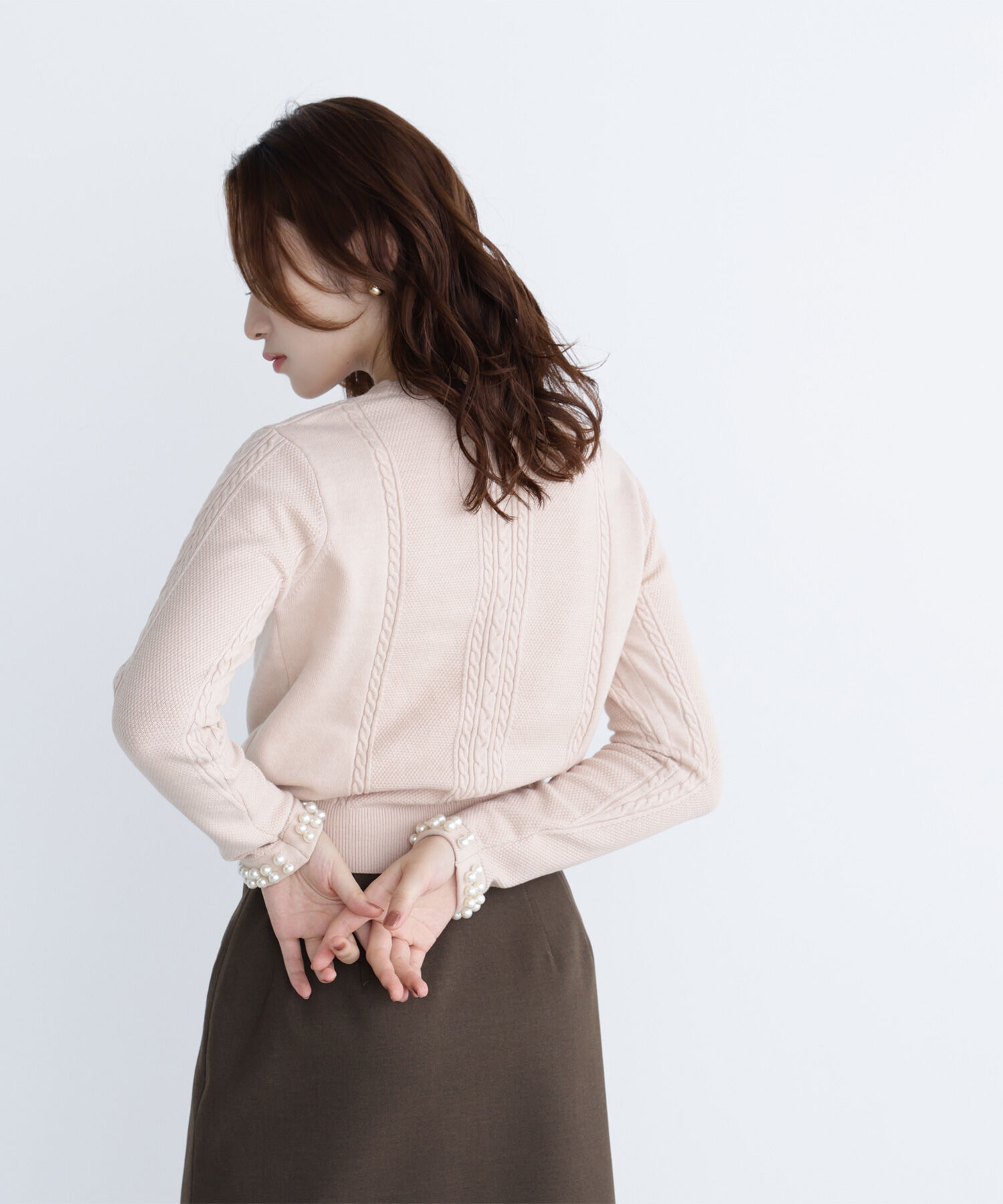  「パールブレスレットニット」|ニット・セーター|