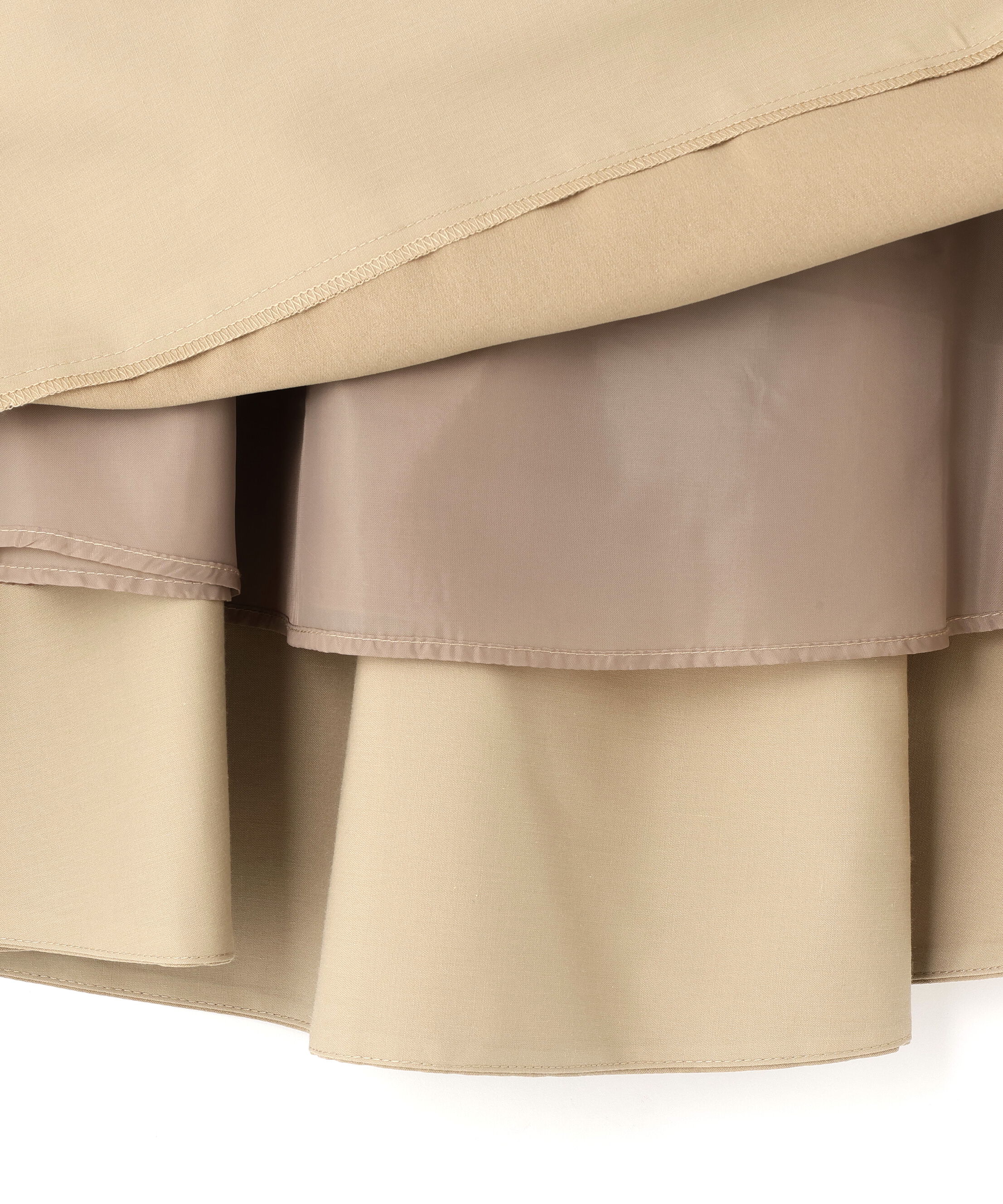  「ベルテッドタックフレアスカート」|スカート|