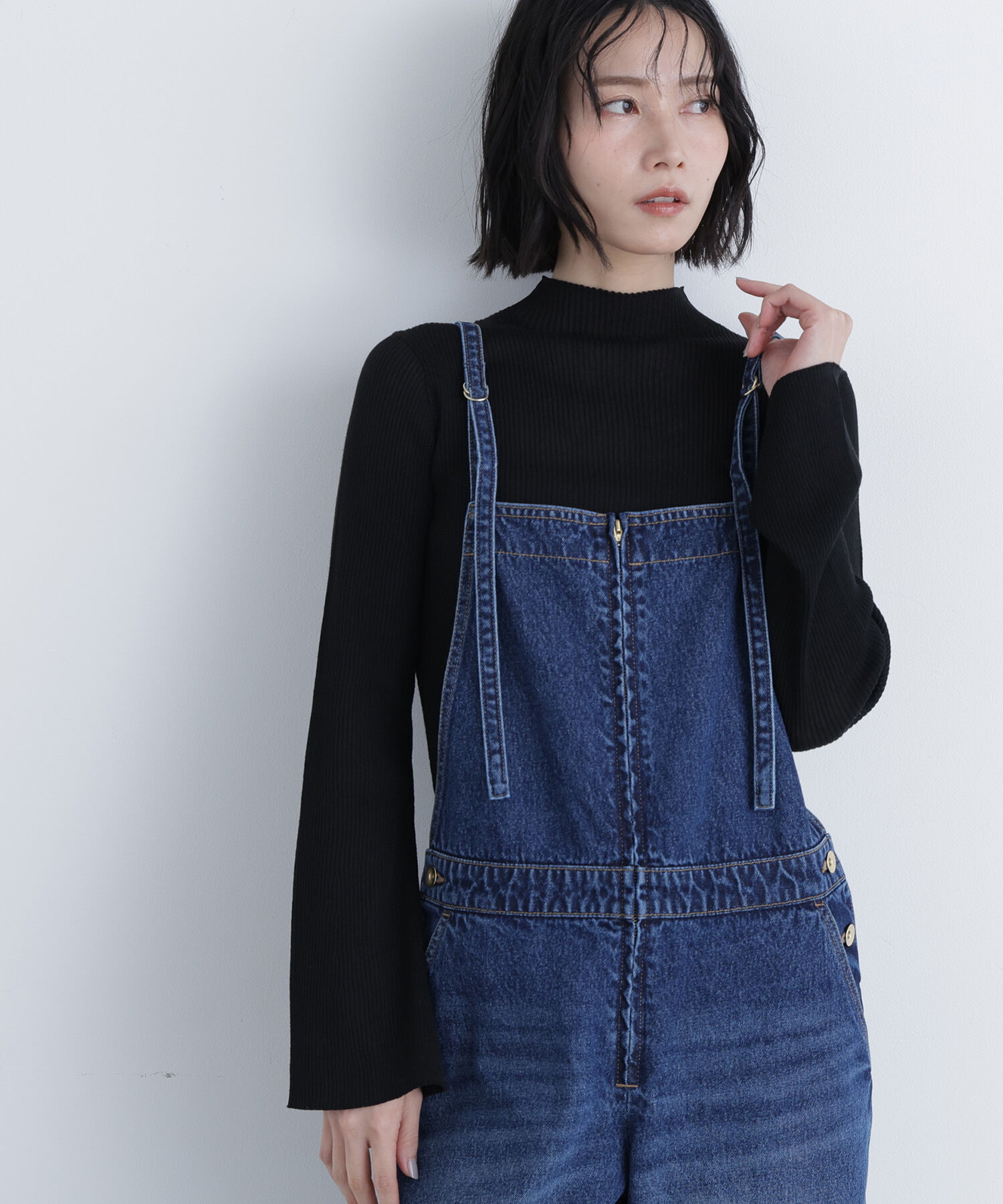  「〈N.〉シアーリブニット」|ニット・セーター|