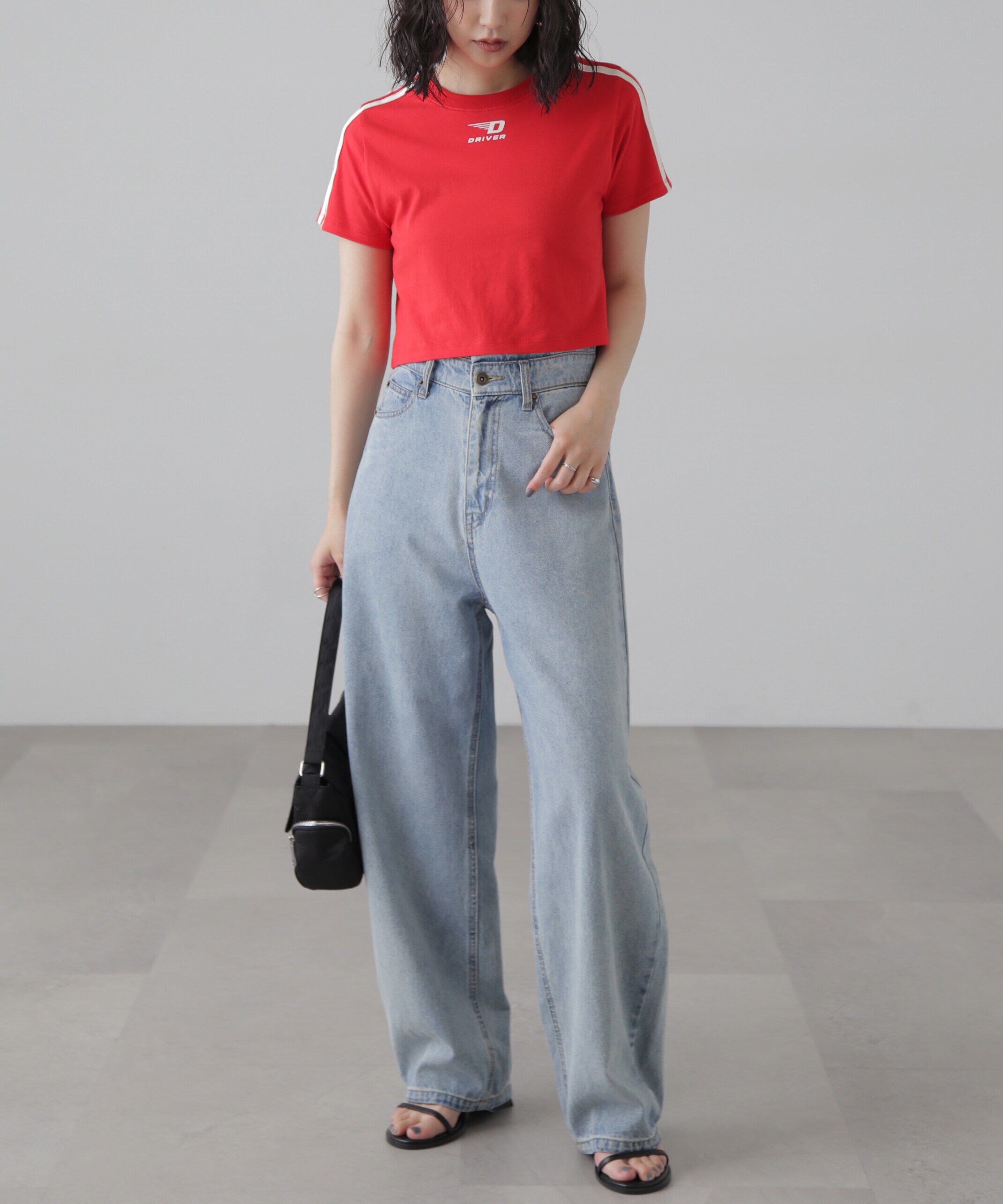  「コンパクトラインTシャツ」|Tシャツ・カットソー|