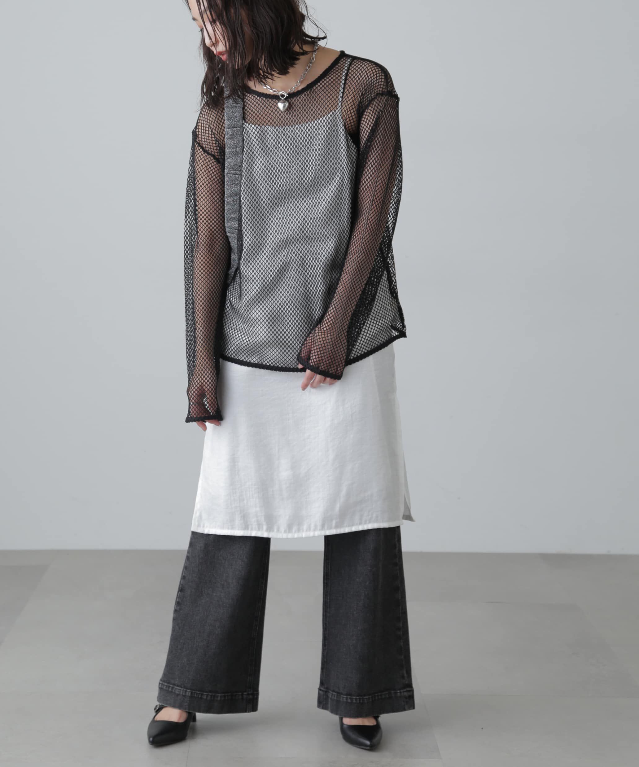  「レイヤードナローキャミワンピース」|ワンピース|