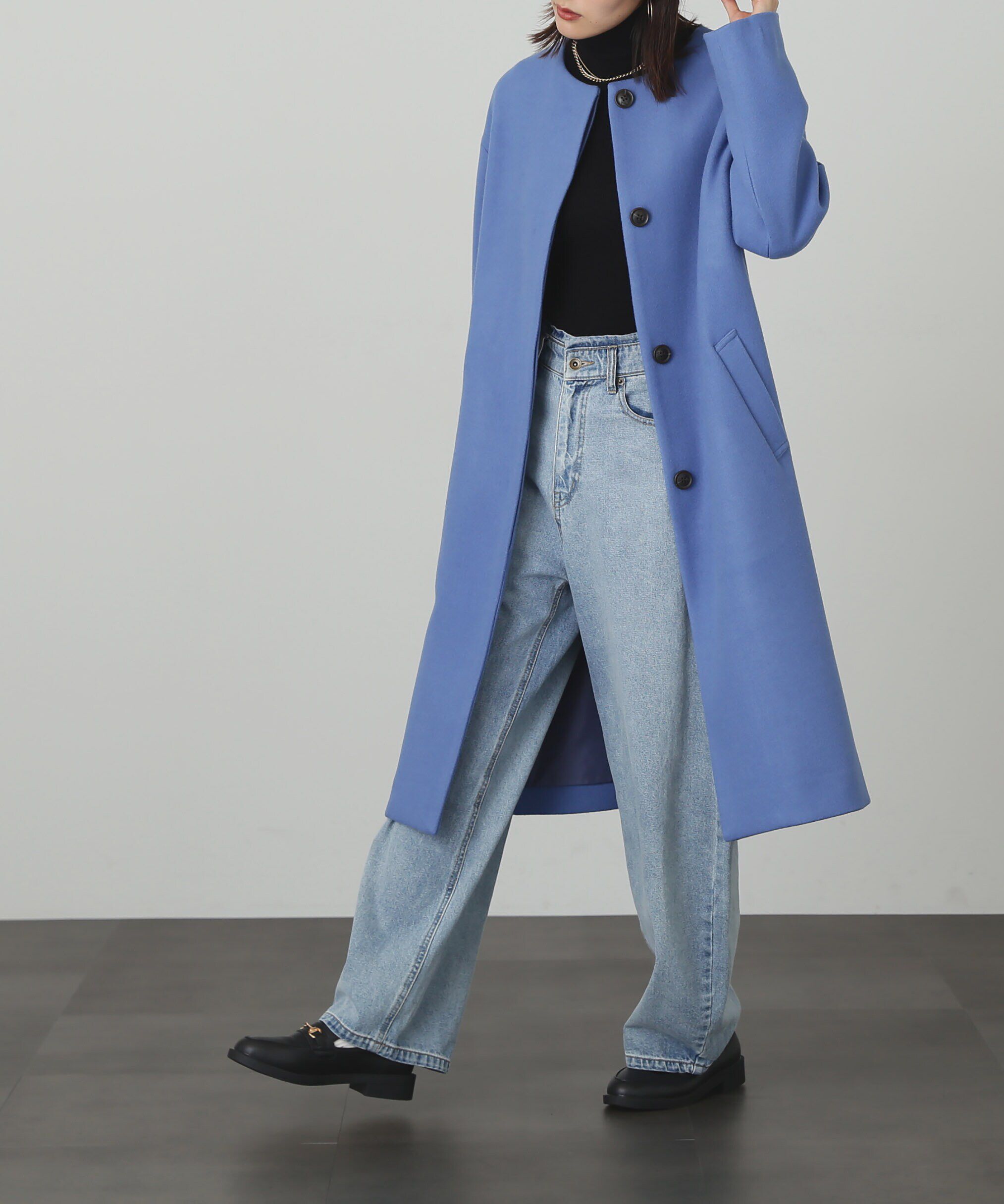  「タートルネックリブニット」|ニット・セーター|