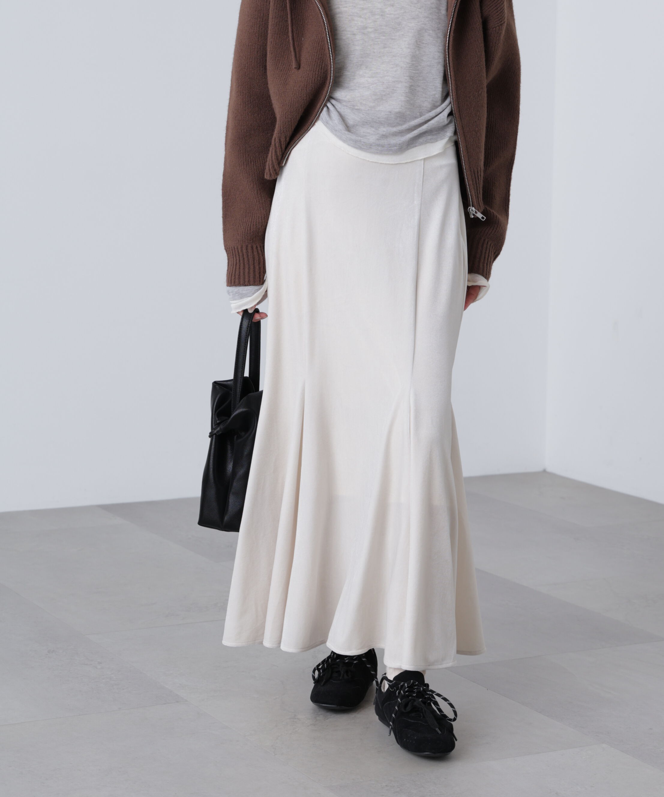  「ベロアマーメイドスカート」|スカート|