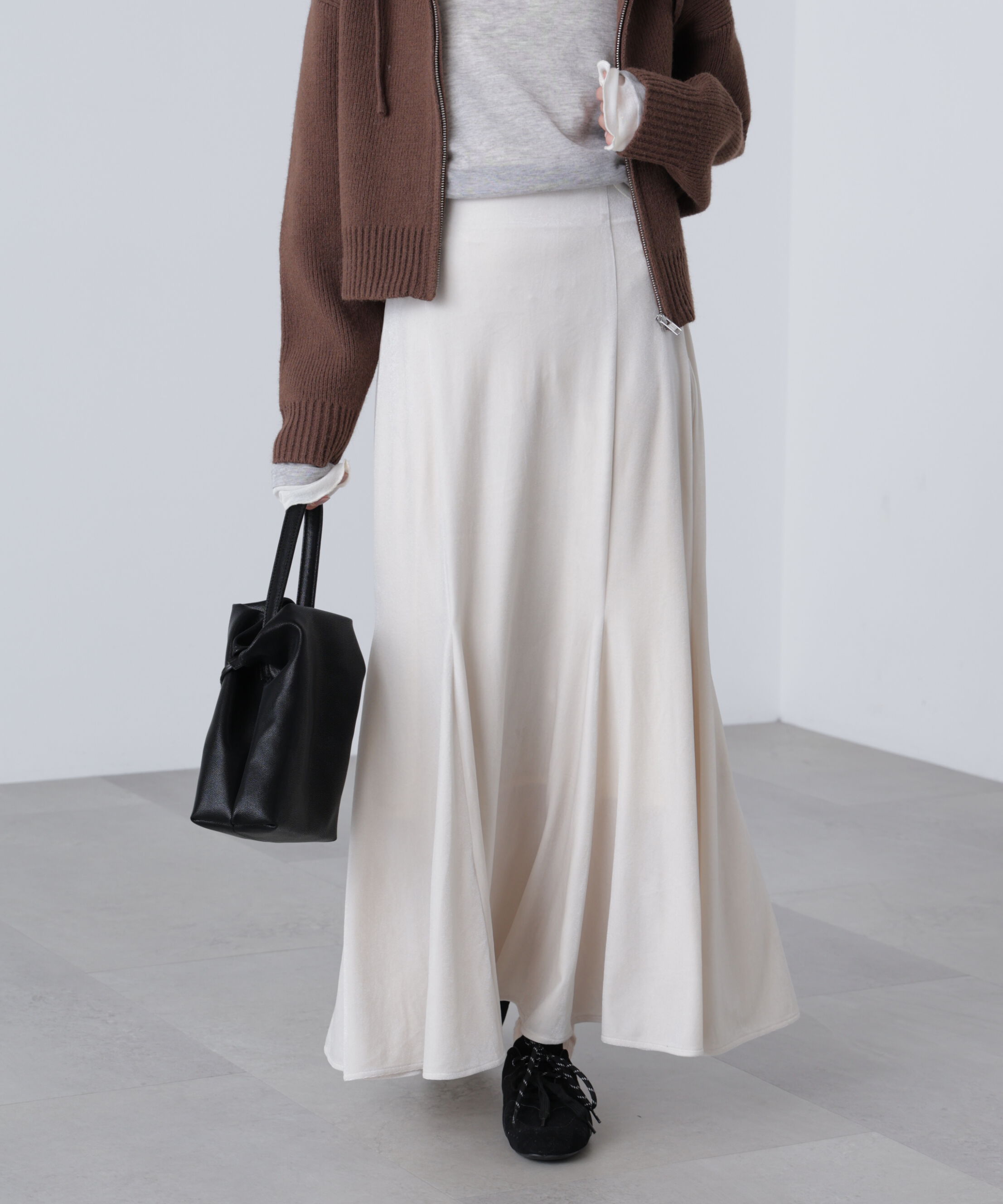  「ベロアマーメイドスカート」|スカート|