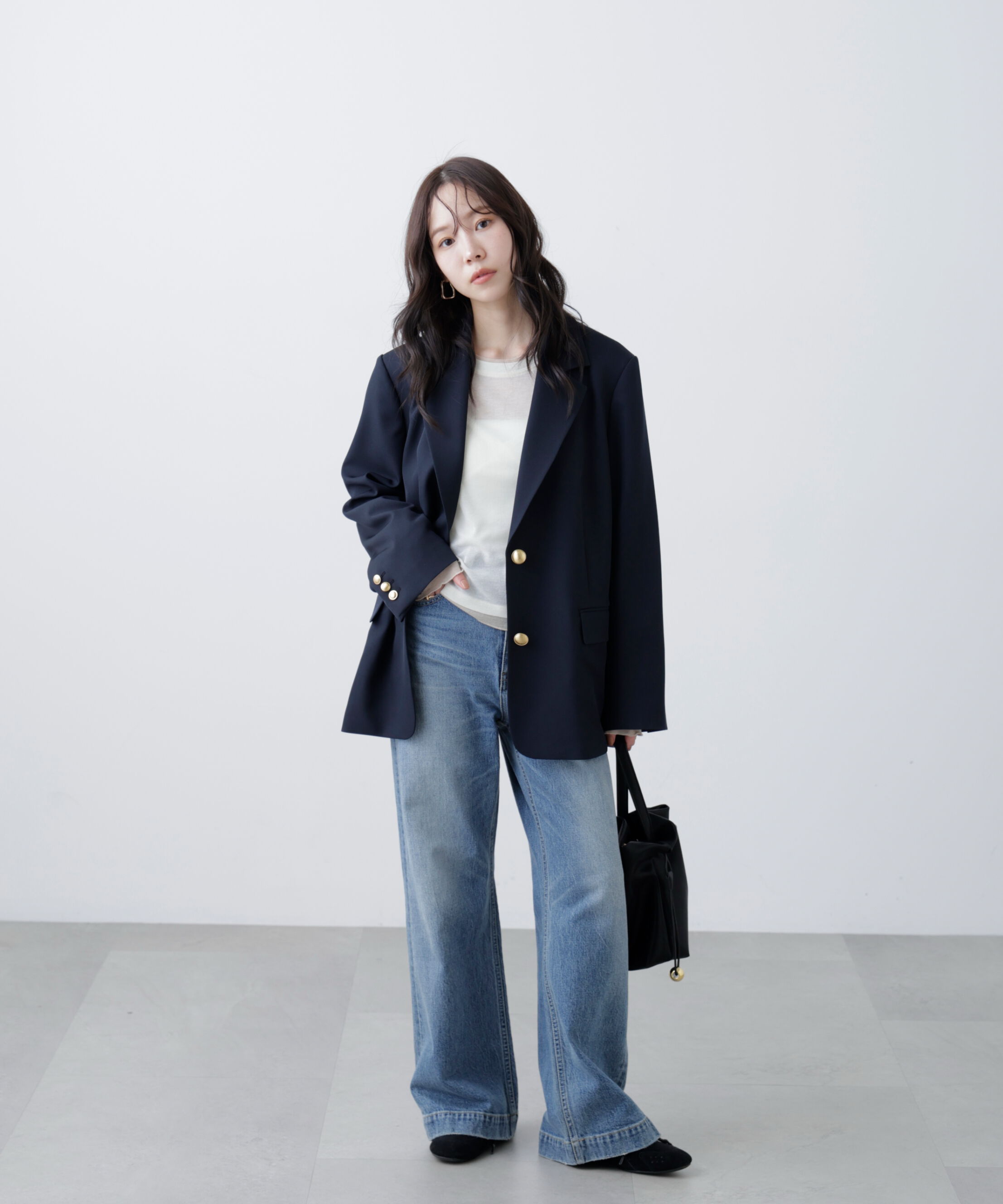  「〈セットアップ対応〉オーバーサイズシングルジャケット」|その他|