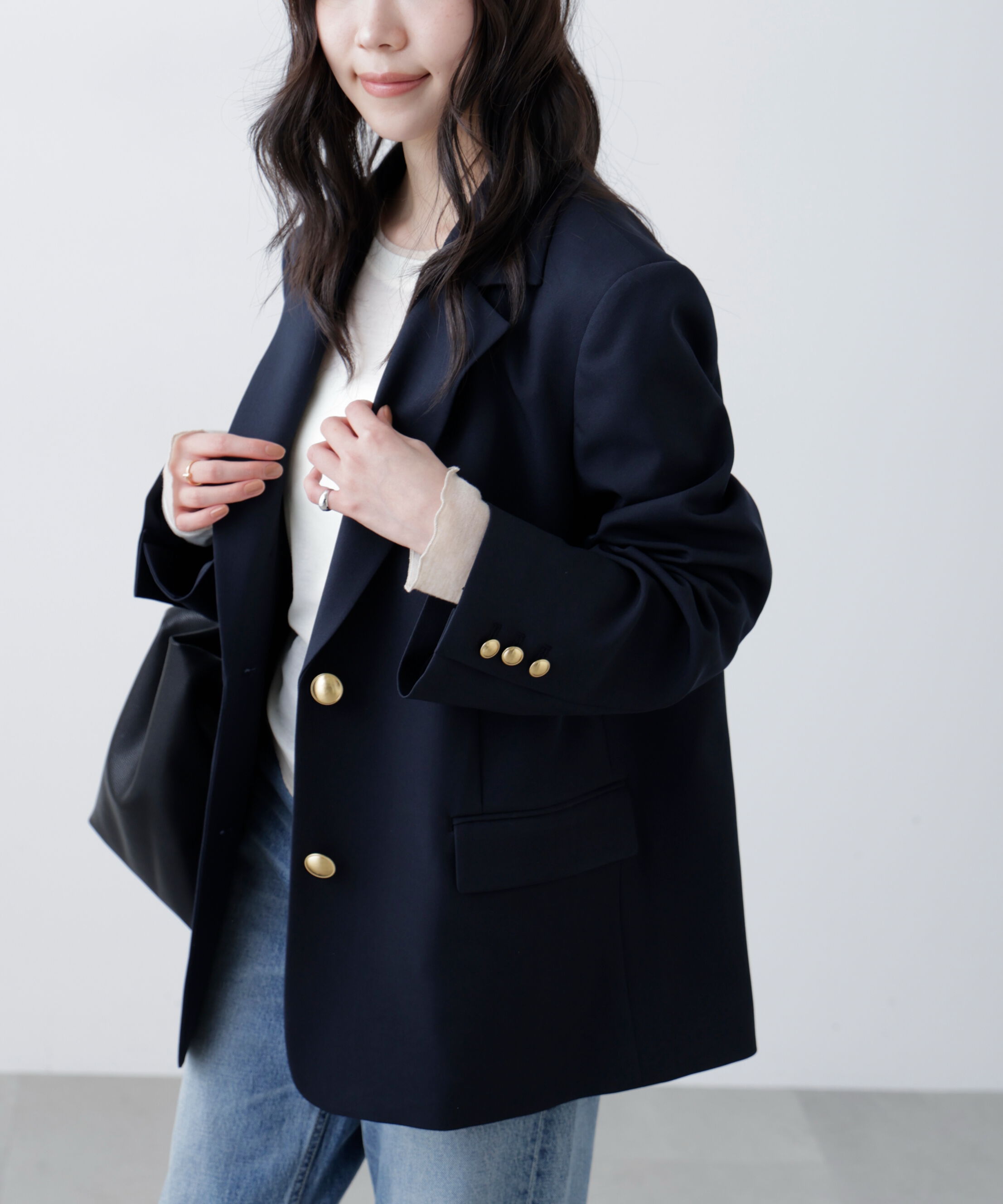  「〈セットアップ対応〉オーバーサイズシングルジャケット」|その他|