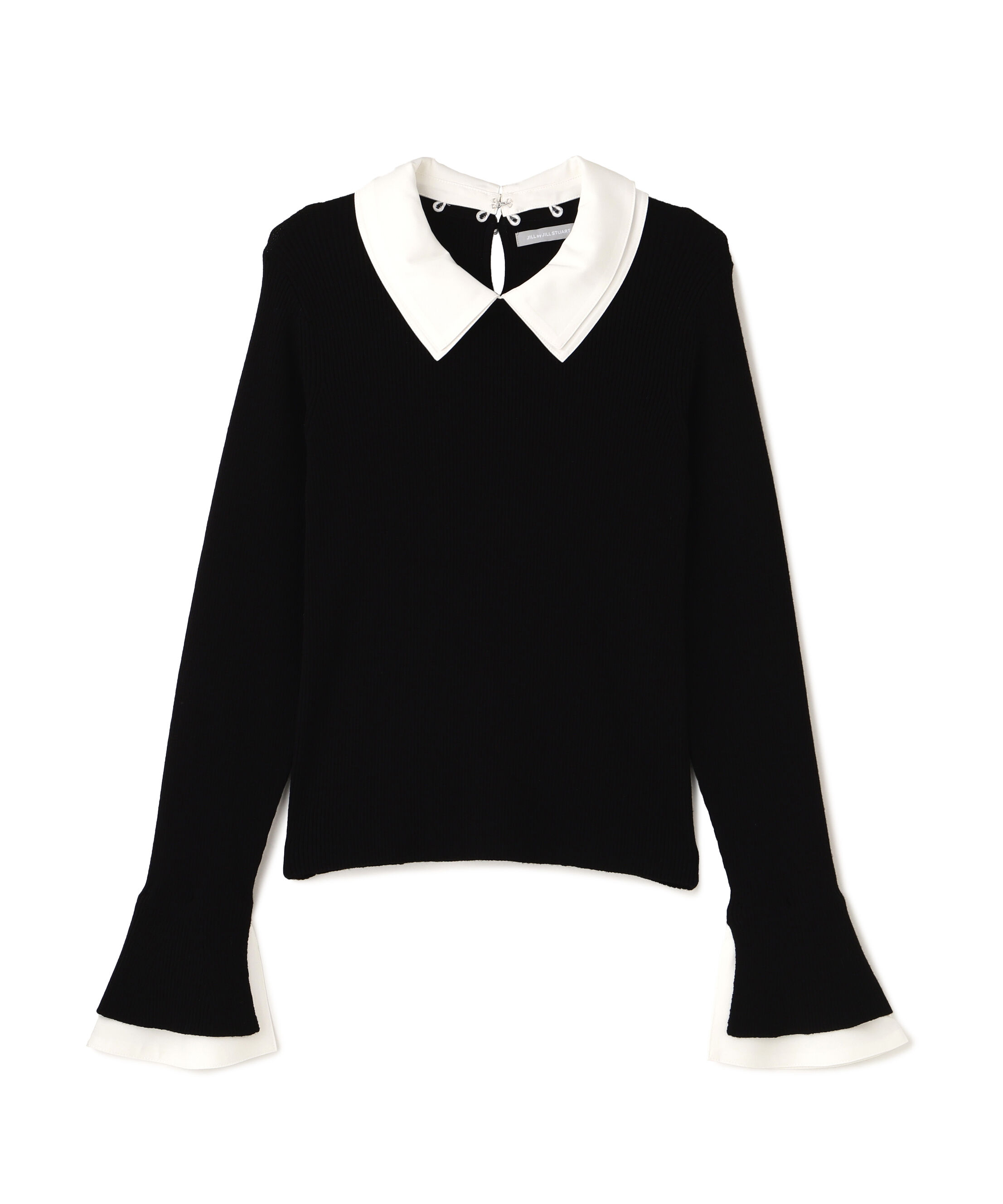  「ダブルカラーリブニット」|ニット・セーター|