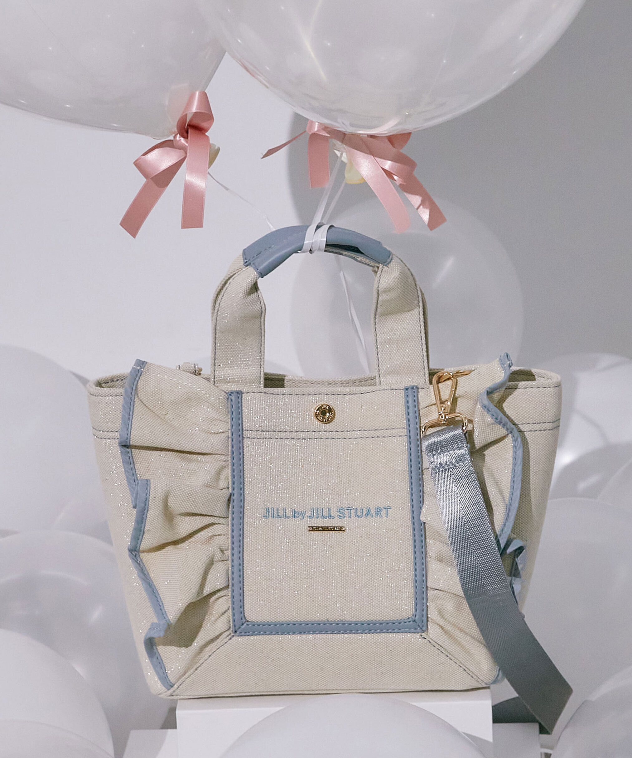  「フレームフリルトート」|その他|フチブルー1