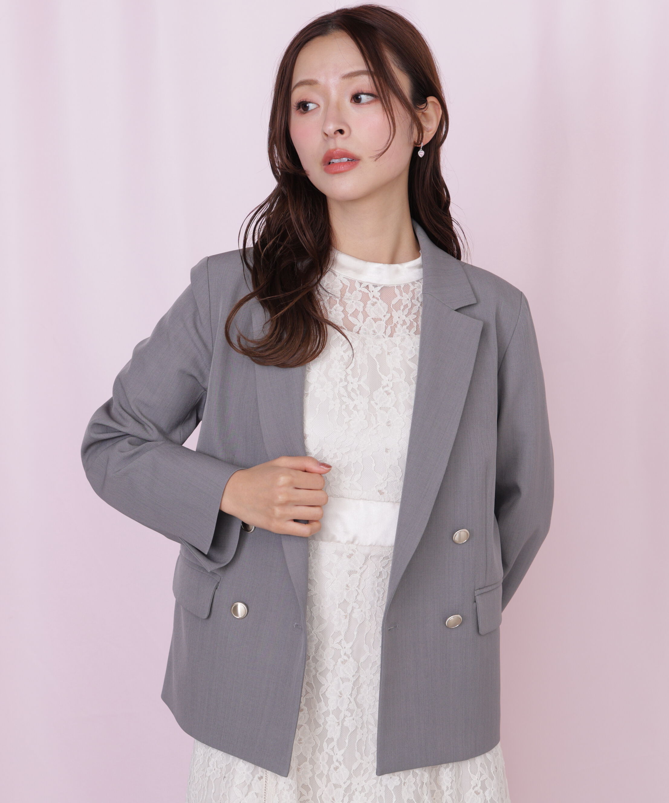  「＜セットアップ対応＞ベーシックツイルジャケット」|その他|