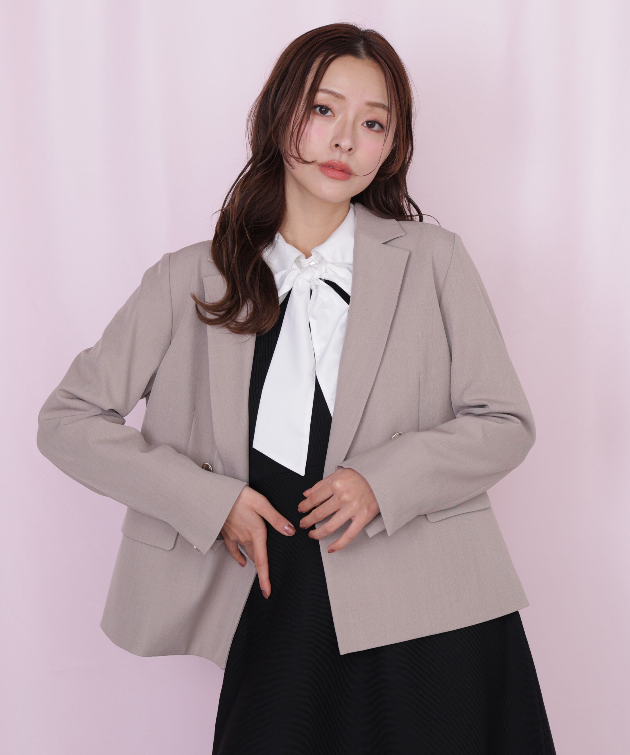  「＜セットアップ対応＞ベーシックツイルジャケット」|その他|