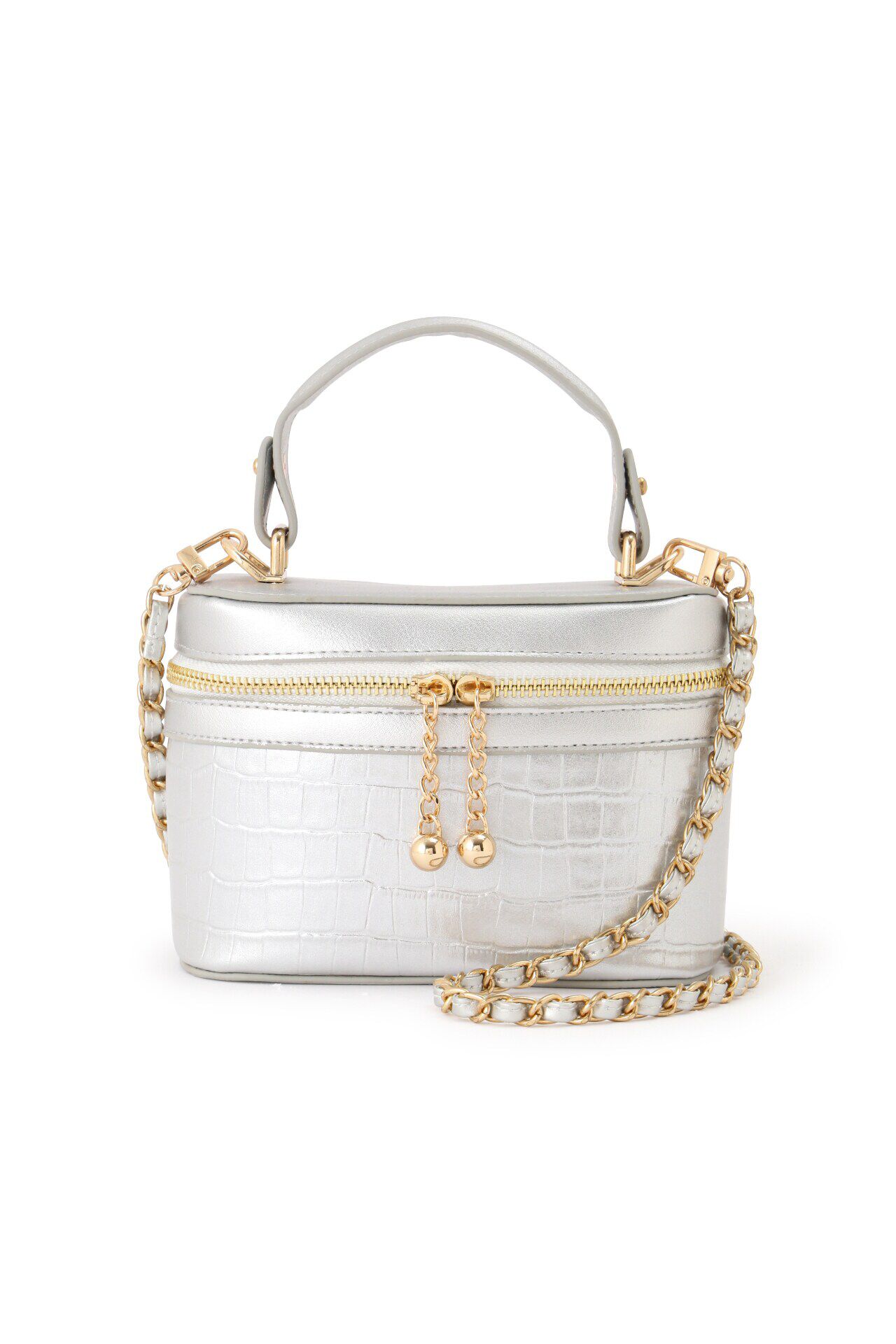  「型押しバニティバック」|その他|