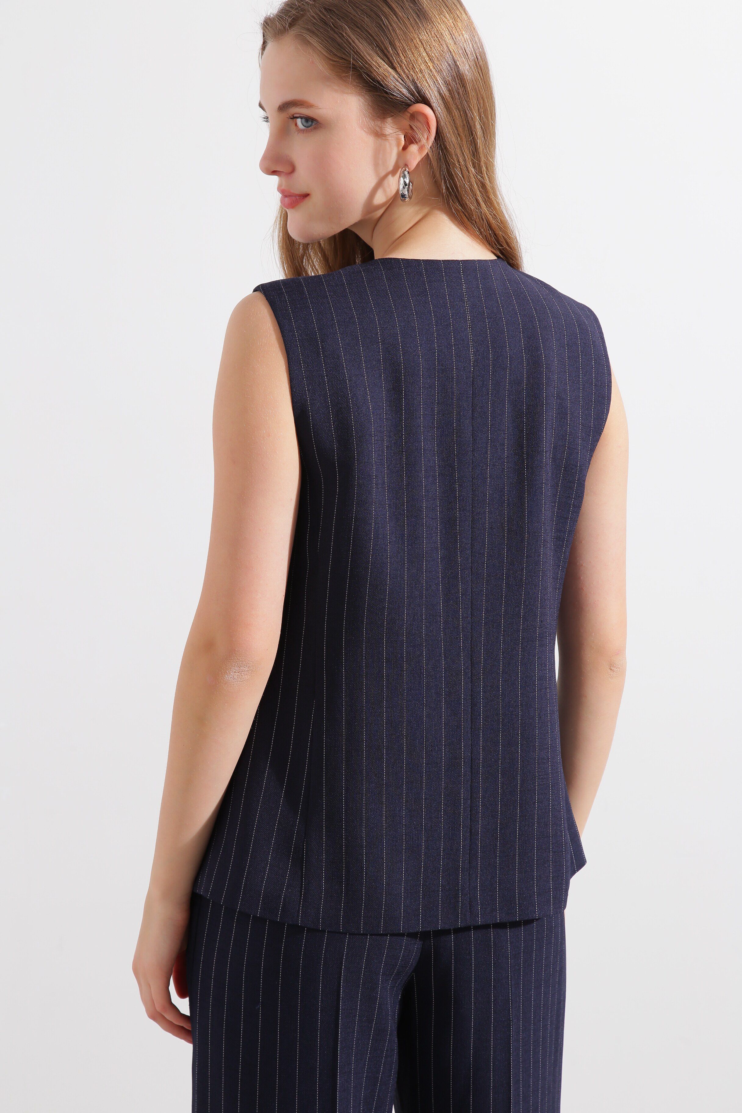  「◆ストライプベスト」|シャツ・ブラウス|