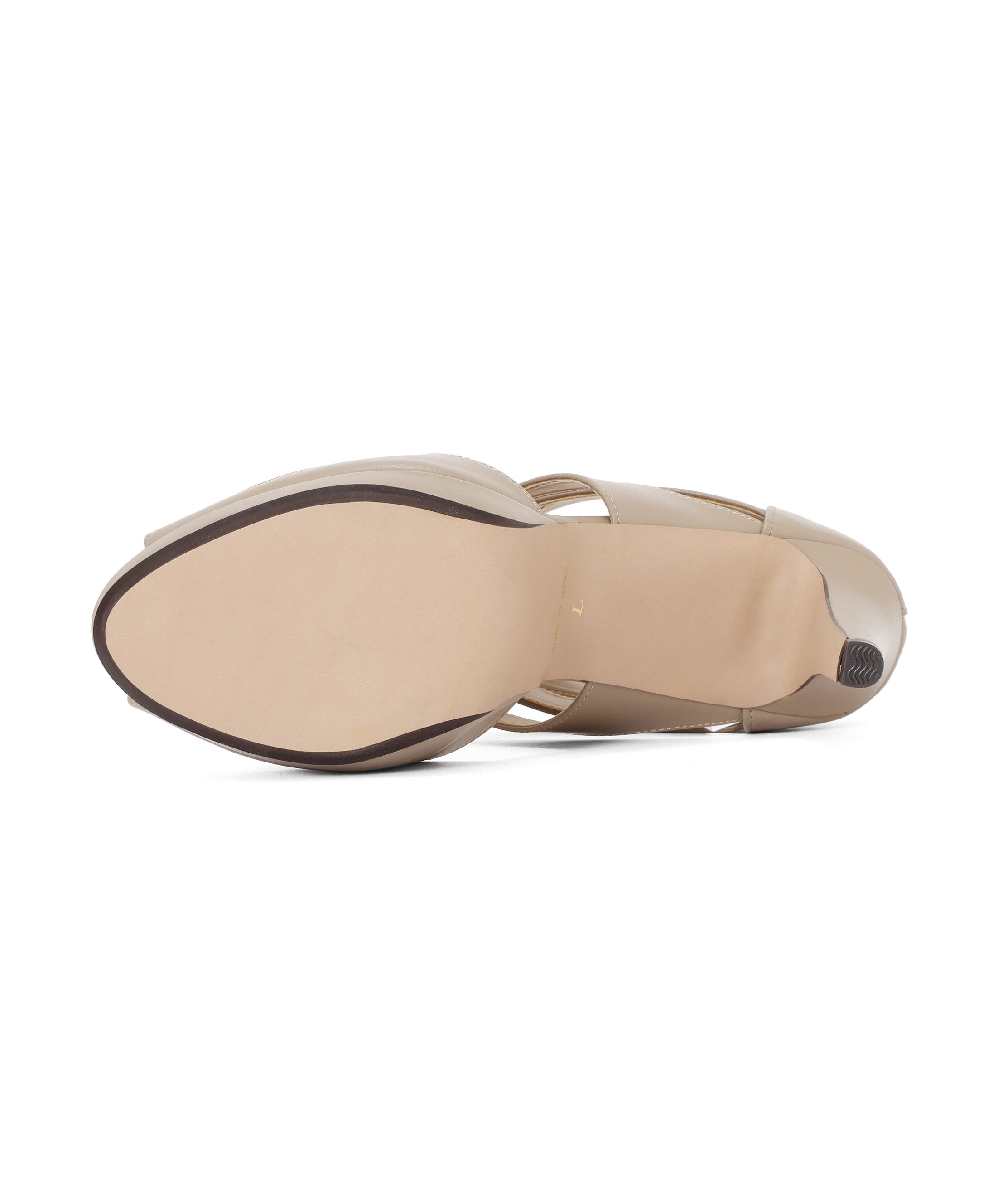  「スムースレザーカッティングサンダル」|その他|