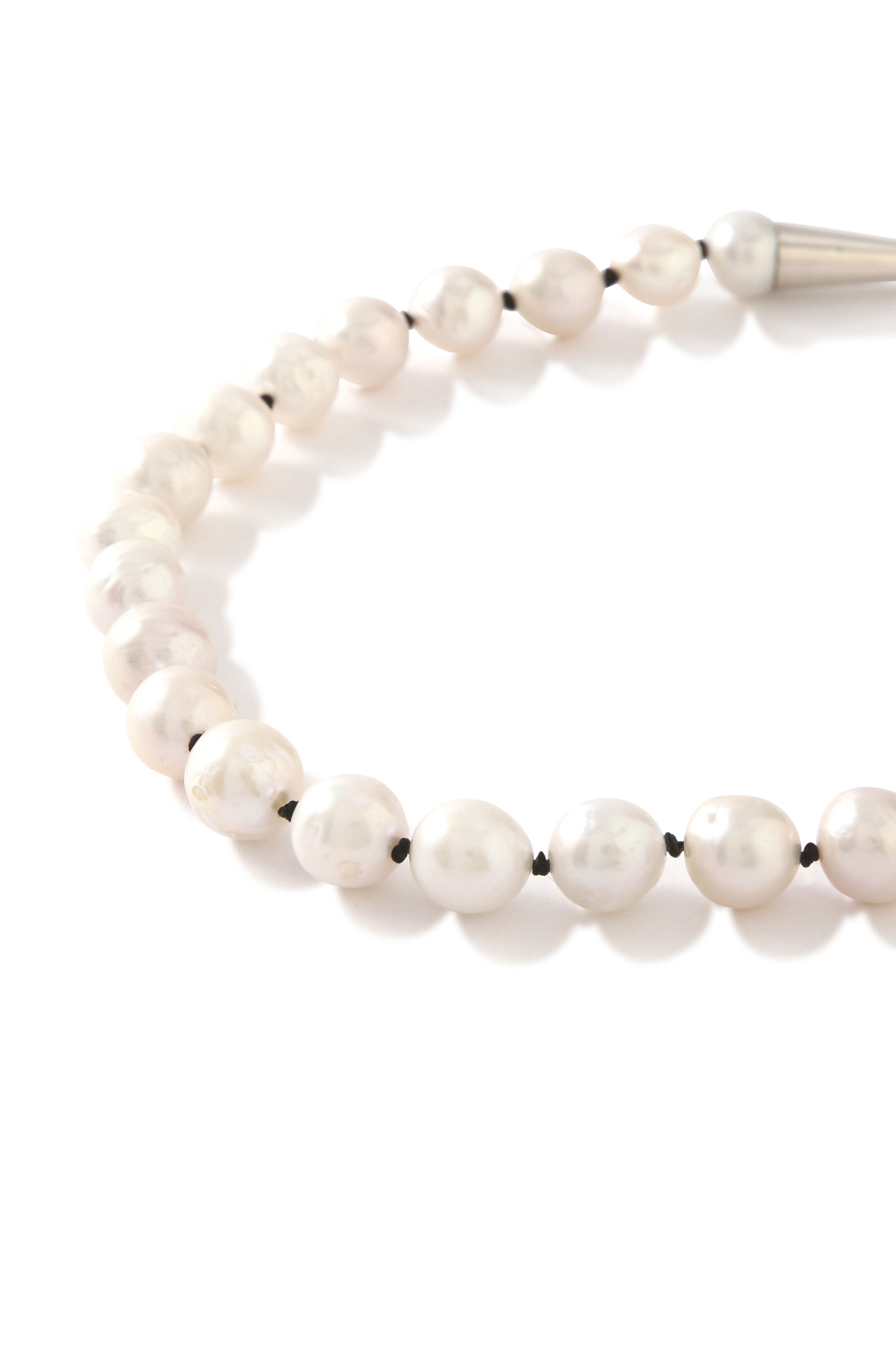 YLEVE 「YLEVE / BAROQUE PEARL NECKLACE KNOT 37cm」|その他|