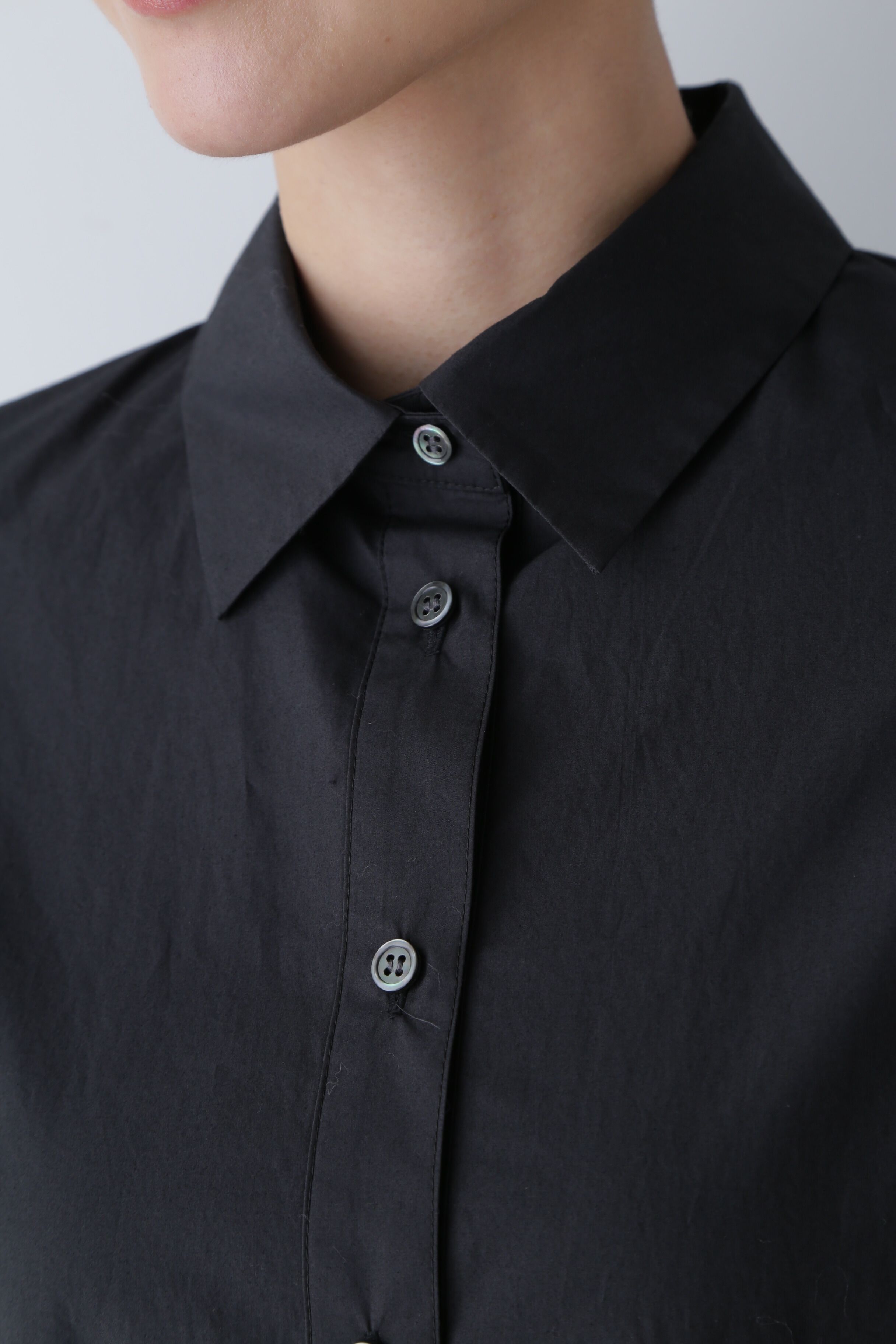  「◆ボックスタックロングブラウス」|シャツ・ブラウス|