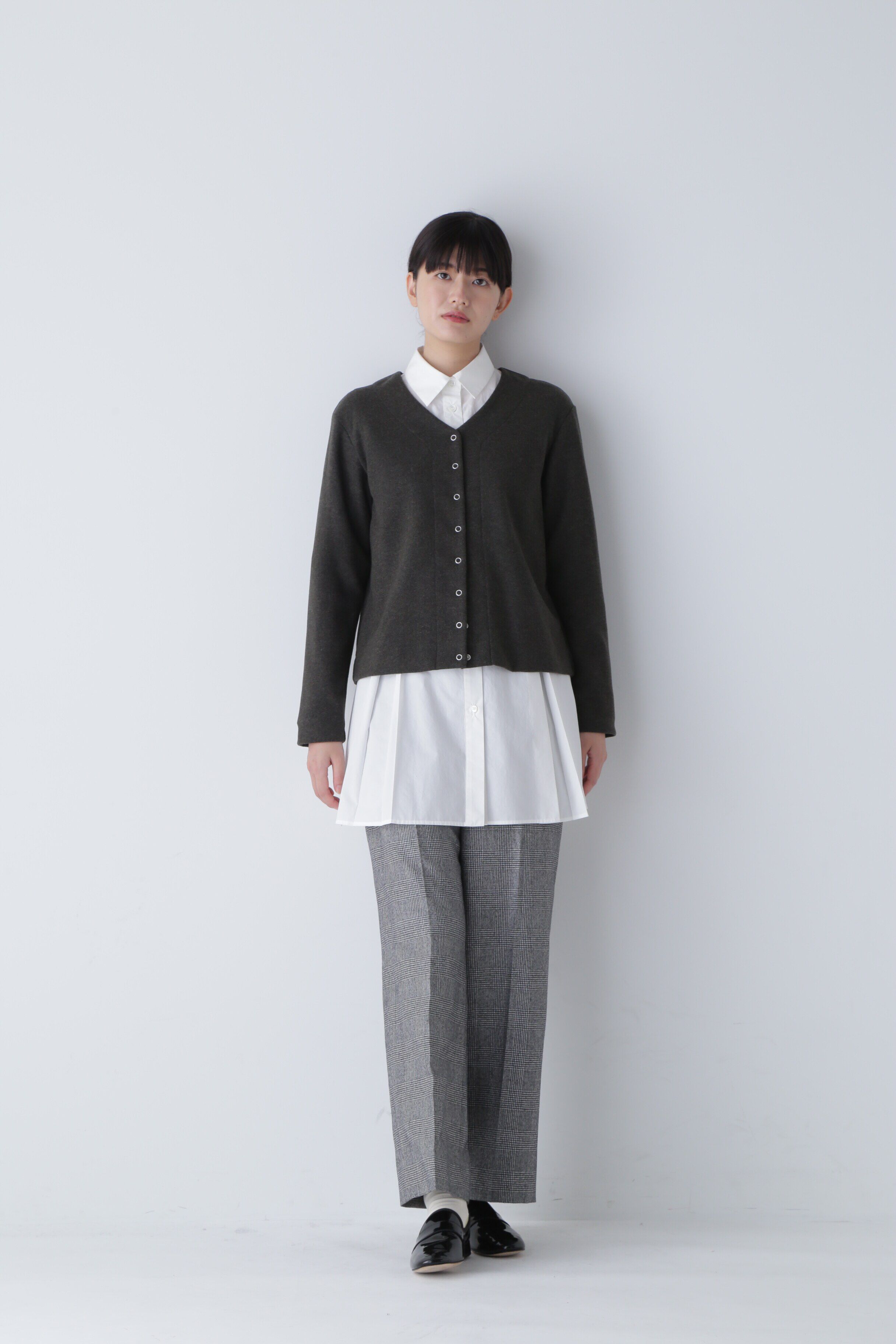  「◆ボックスタックロングブラウス」|シャツ・ブラウス|