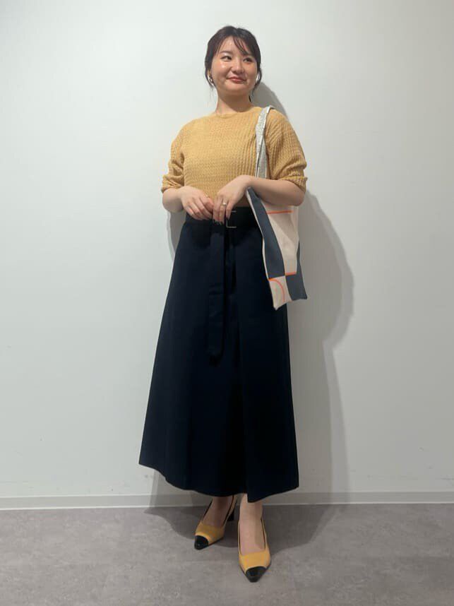  「◆ウエーブニットＴシャツ」|ニット・セーター|