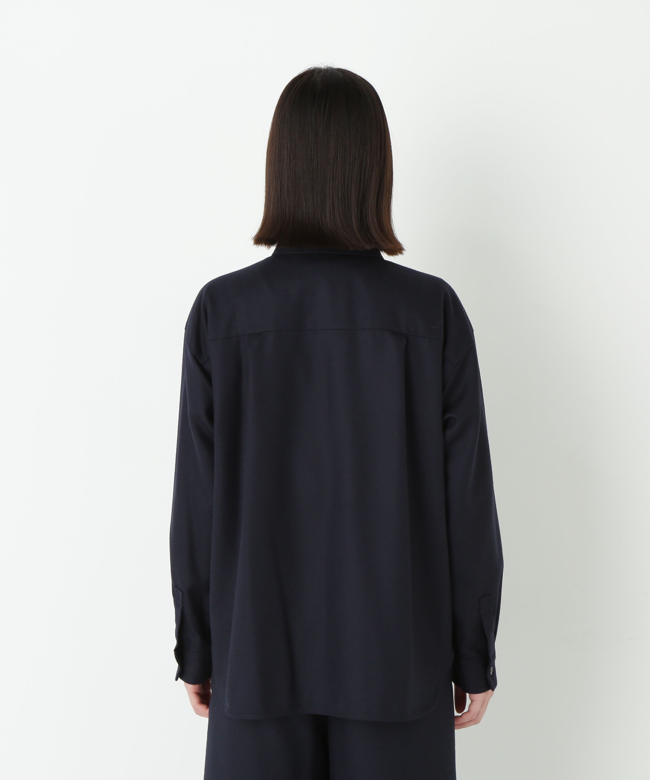  「◆ライトフラノウォッシャブルシャツ」|シャツ・ブラウス|