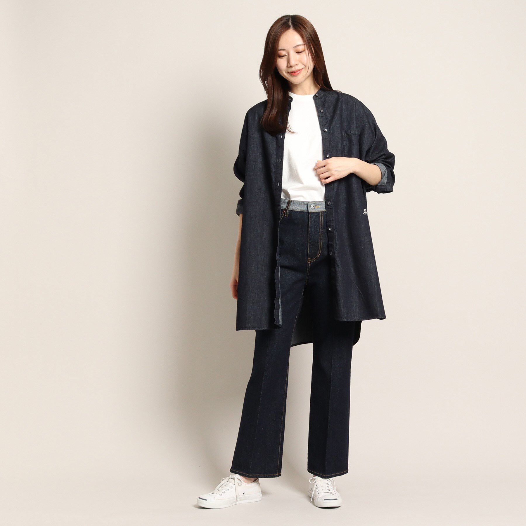 Dessin「【SHERRILL】フレアデニム〈S～L〉」|デニム|