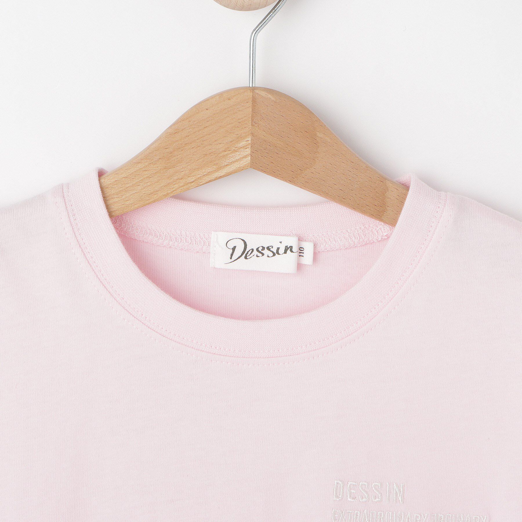 Dessin「【洗える】オーガニックコットンフレンチスリーブ」|Tシャツ・カットソー|