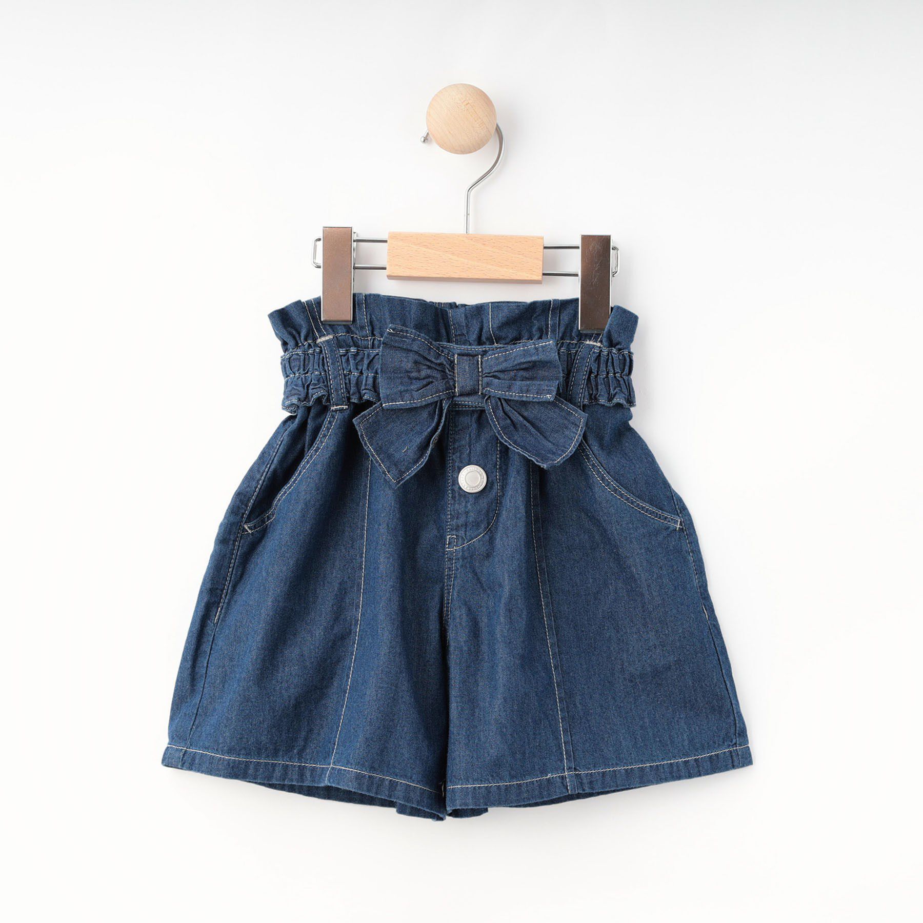 Dessin「【洗える】ライトデニムキュロット」|キュロット|