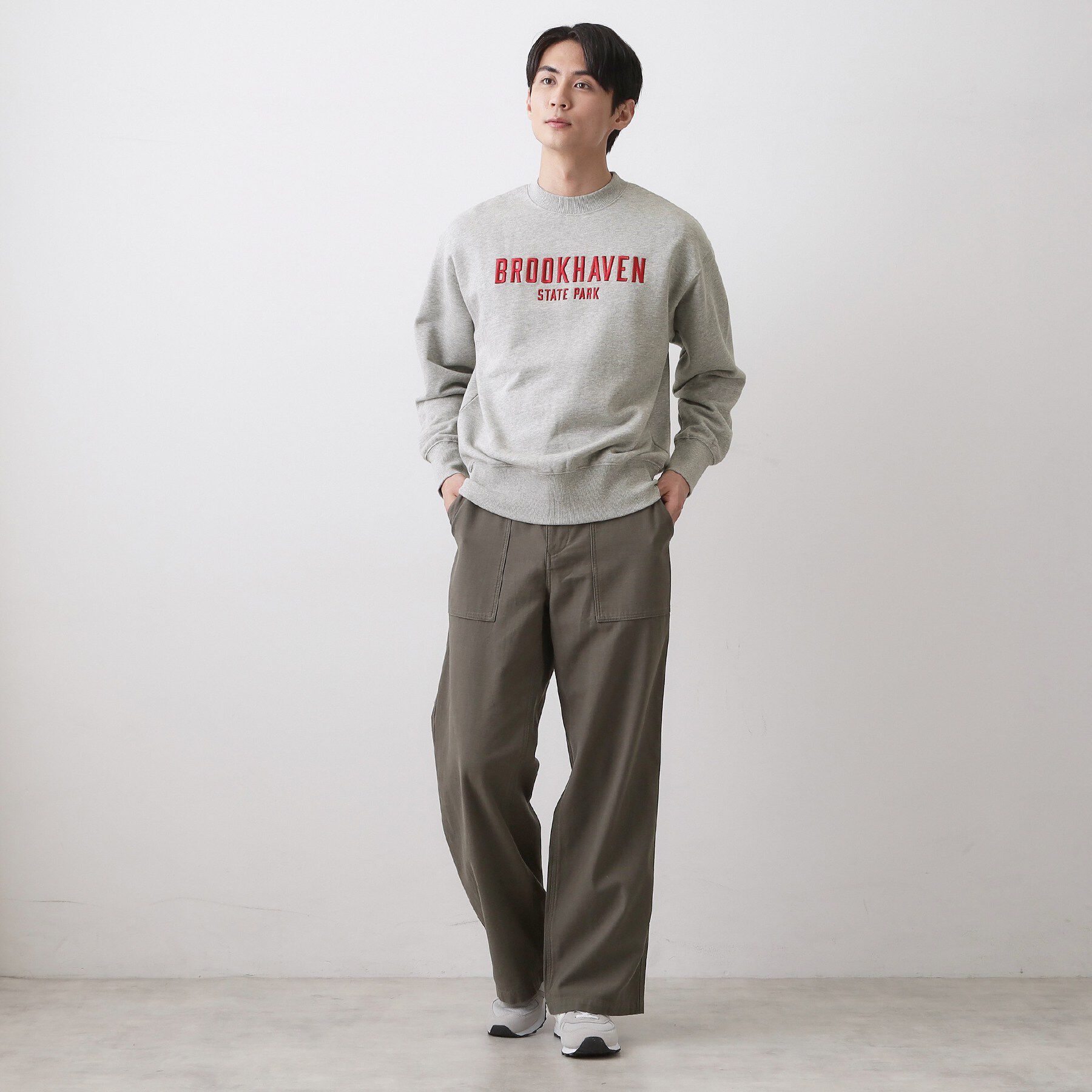 Dessin「オーガニック裏毛スウェット」|パーカー|