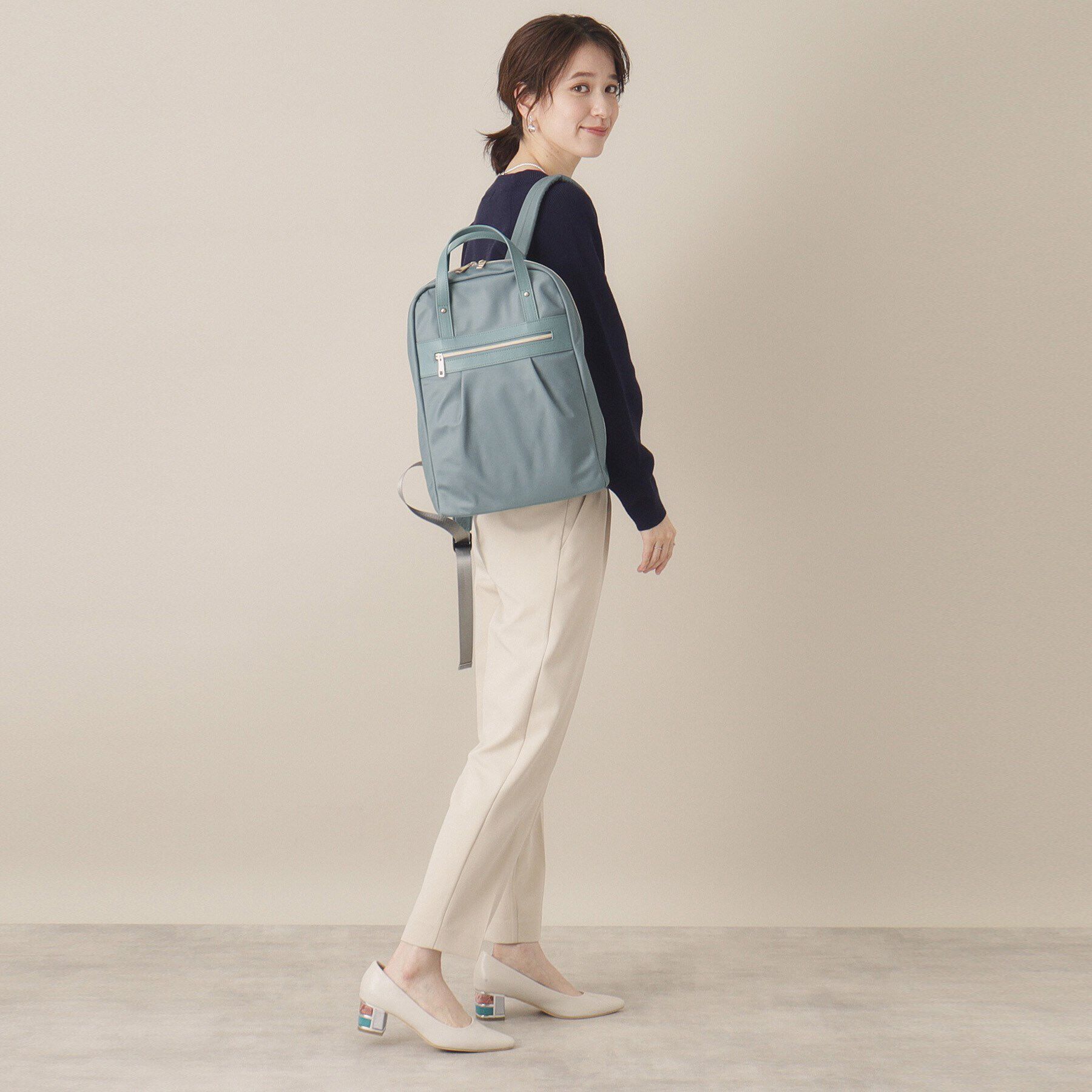 ITS&rsquo;DEMO「【通勤／5ポケット】人間工学コンビリュック」|リュック|