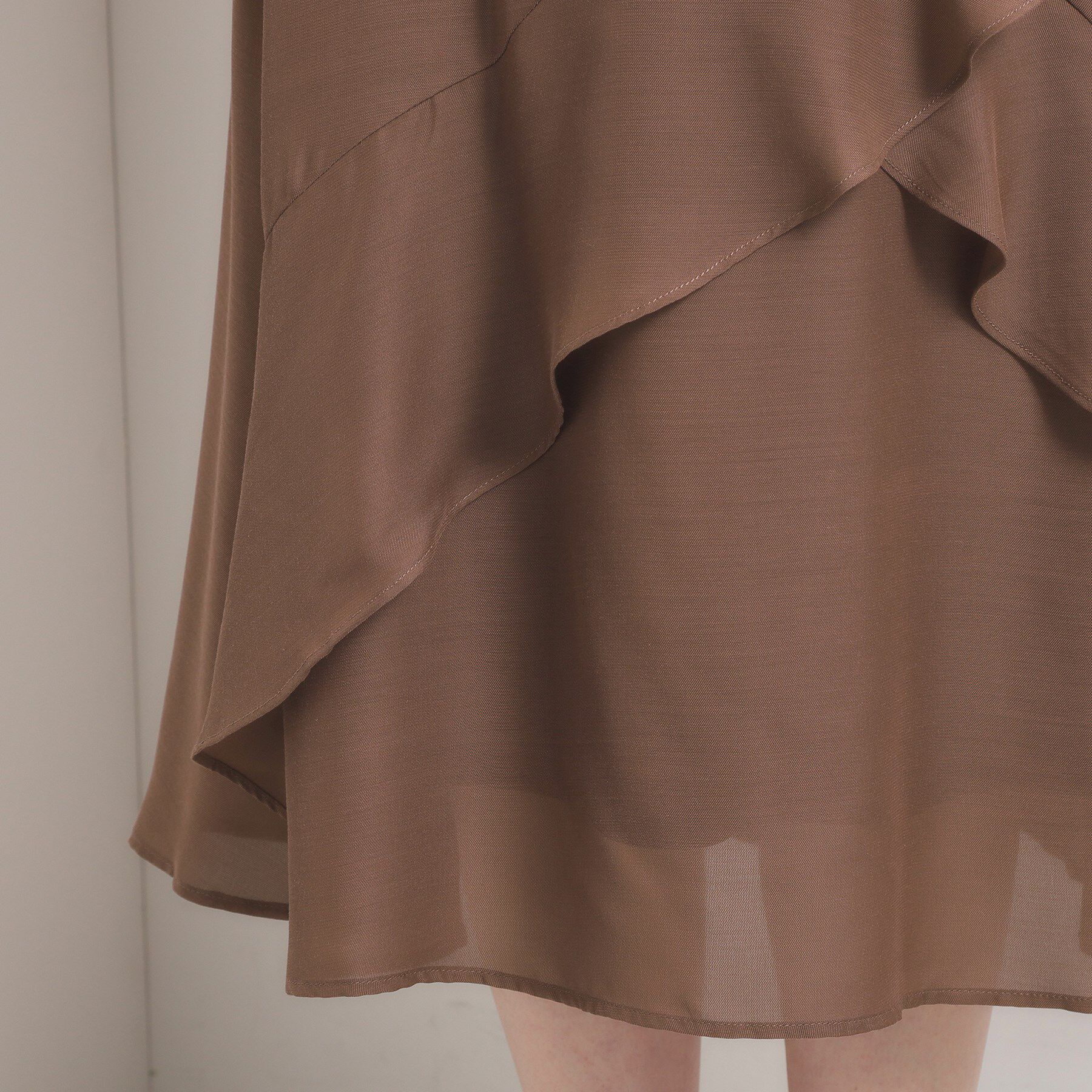 ITS&rsquo;DEMO「【手洗い可／セットアップ可】シアーフリルスカート」|スカート|