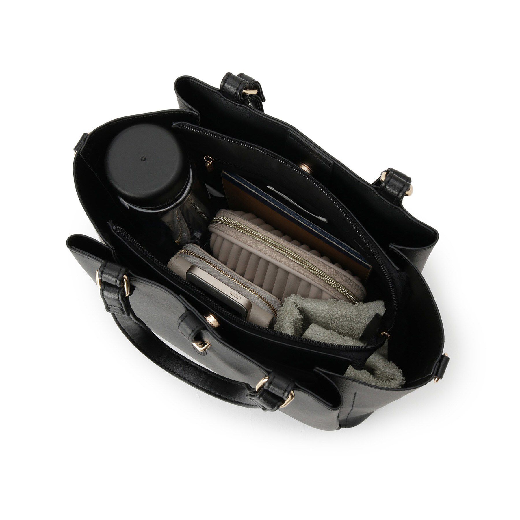 ITS&rsquo;DEMO「＜かるバッグ＞2WAYトート」|ハンドバッグ|