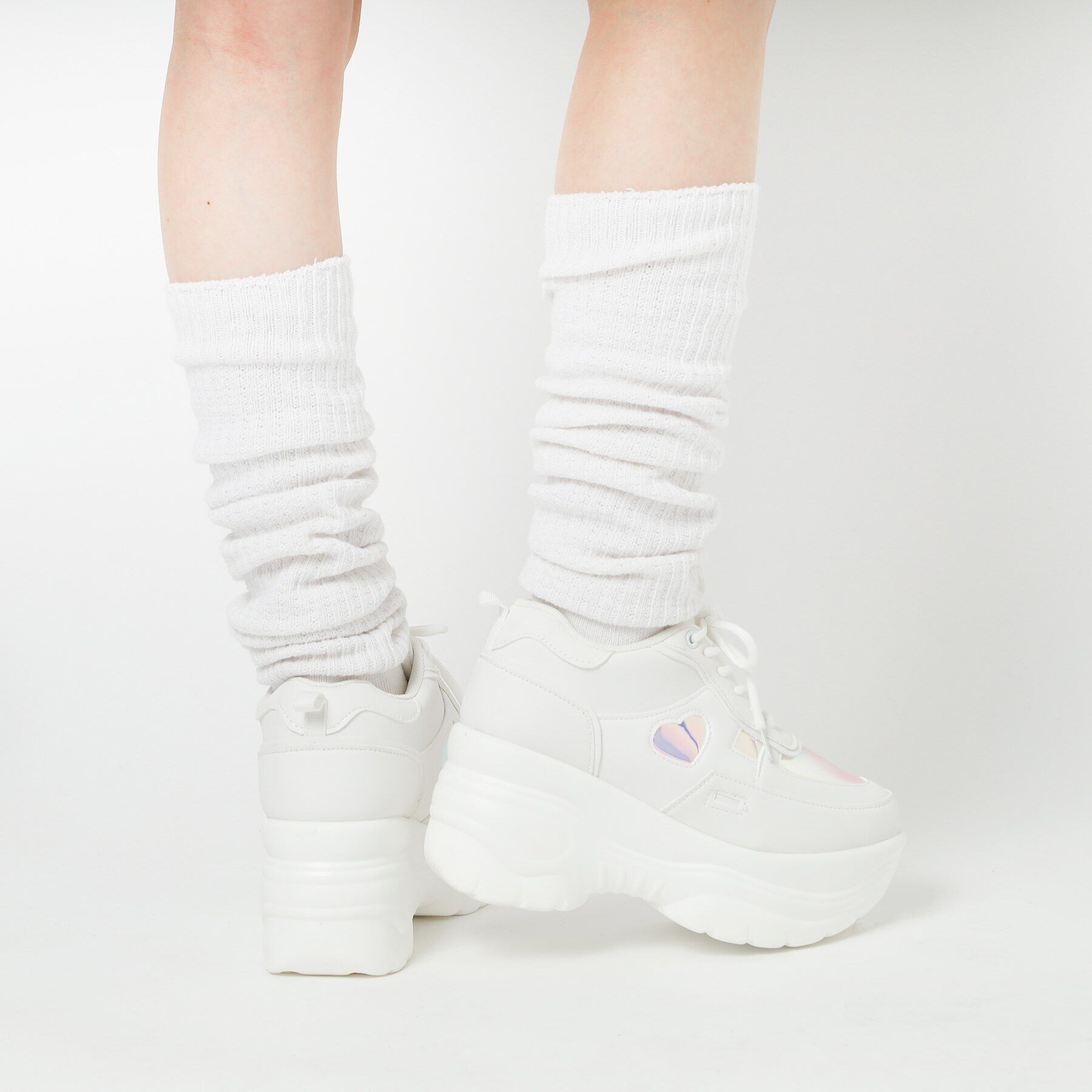 csT&P「厚底ハートオーロラスニーカー」|スニーカー|