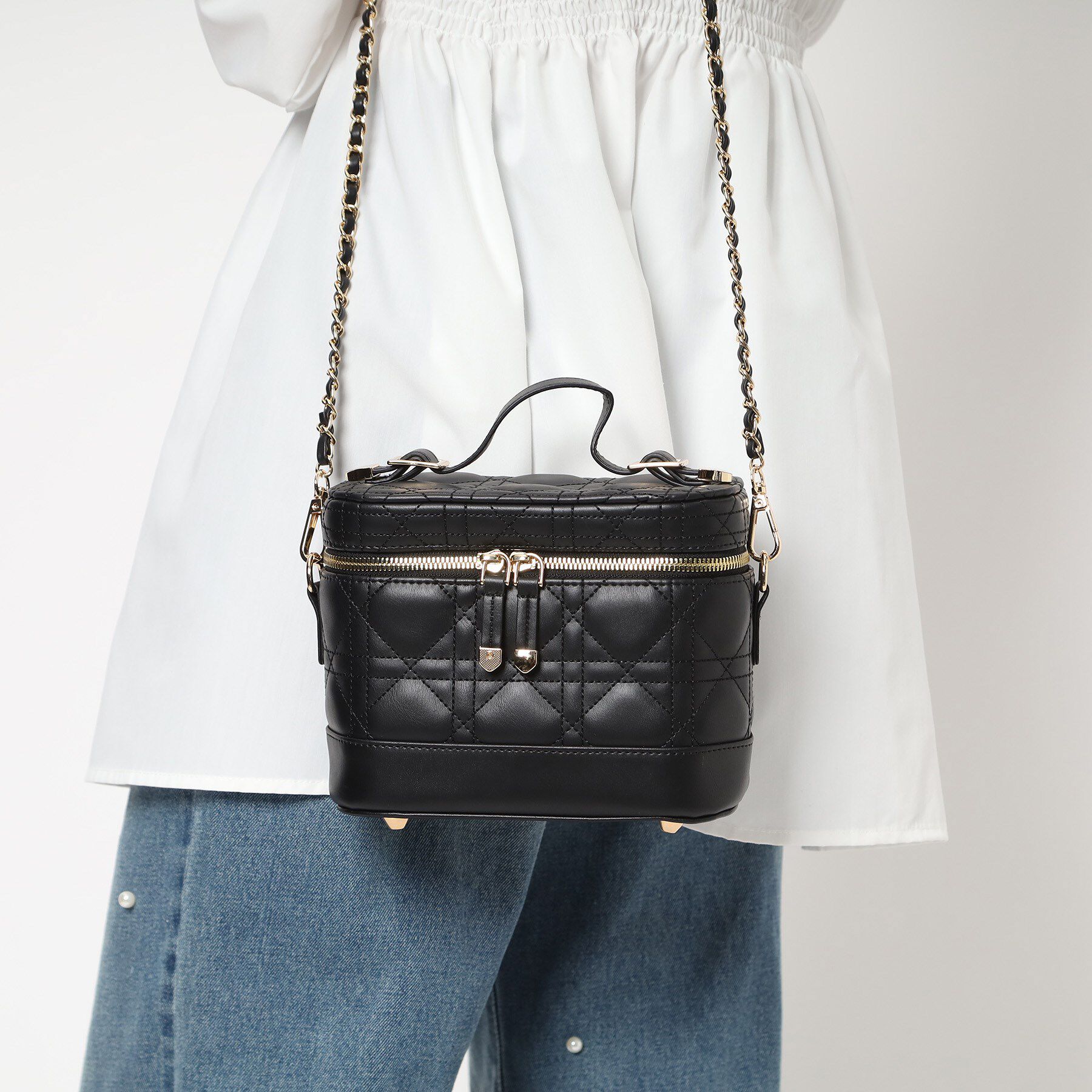 Ober Tashe「キルティングバニティ3WAYショルダー」|ショルダー・メッセンジャー|