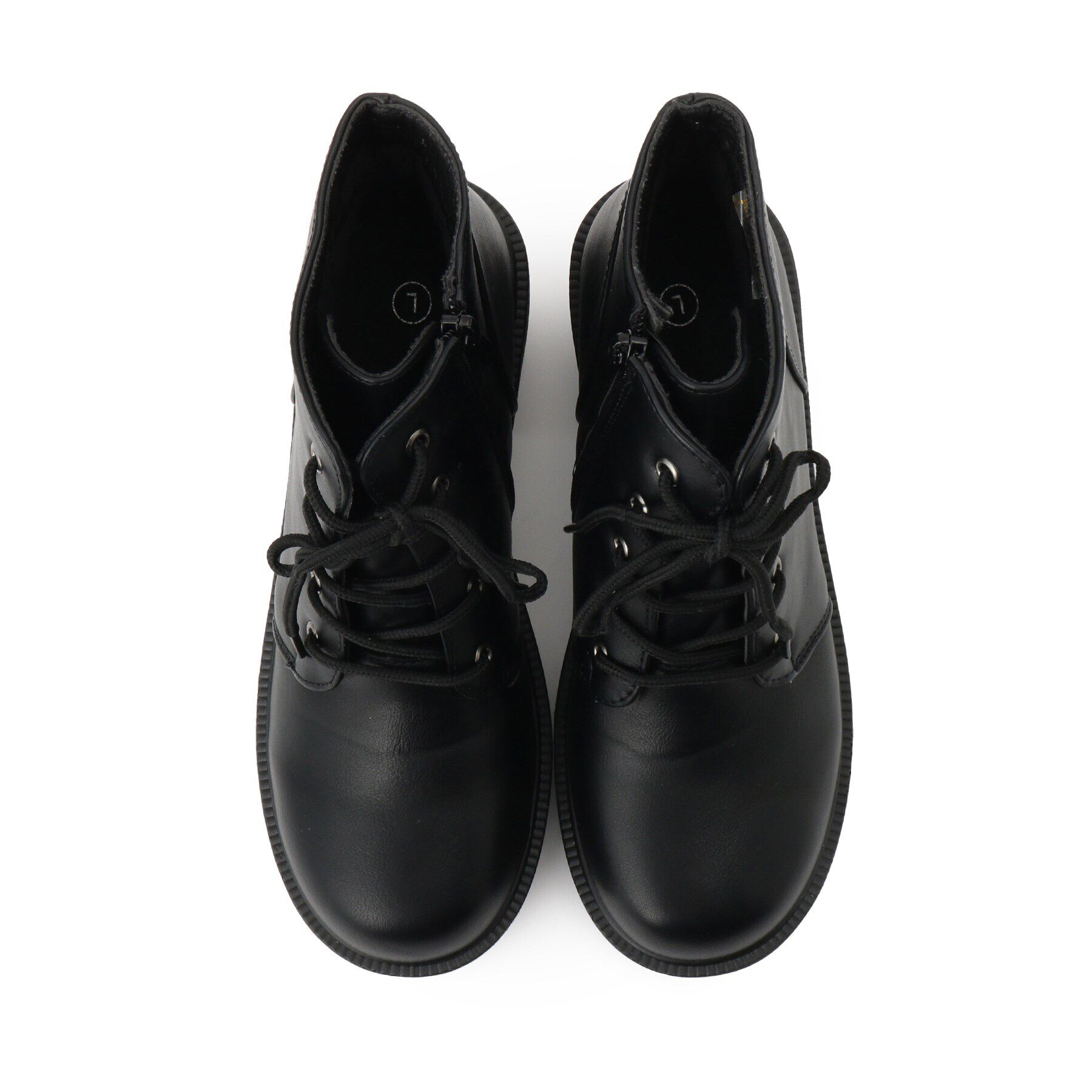 csT&P「軽量厚底レースアップ」|ショートブーツ|