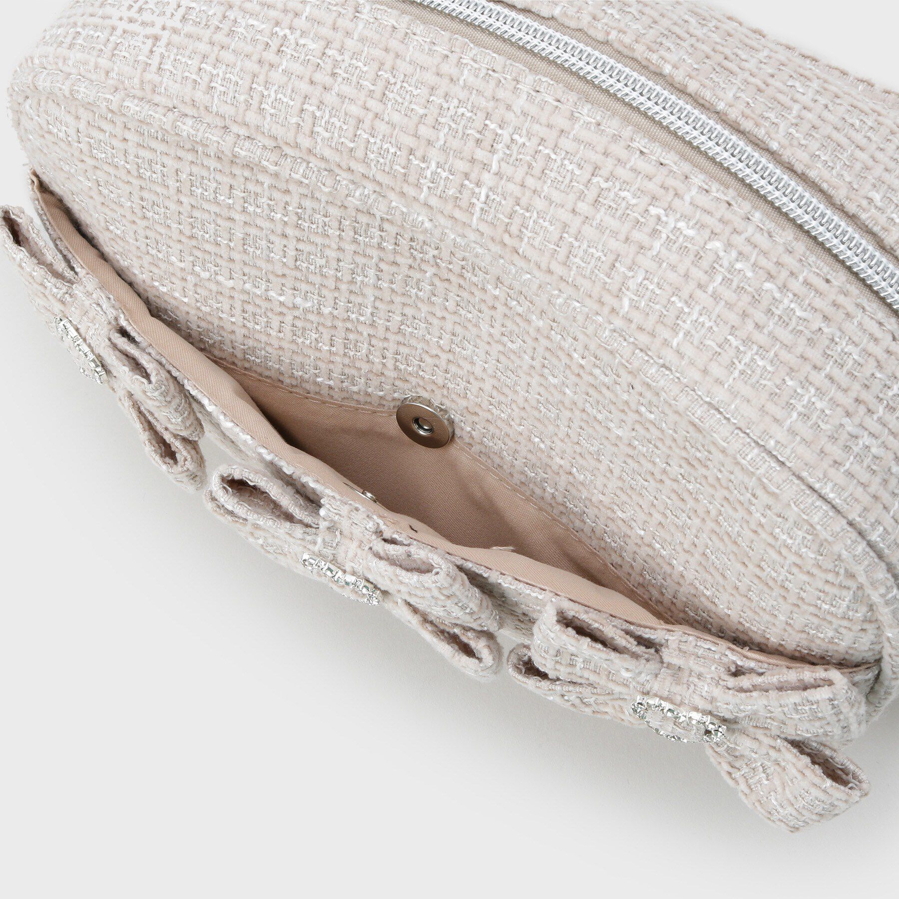 Ober Tashe「ツイードリボンショルダーバッグ」|ショルダー・メッセンジャー|