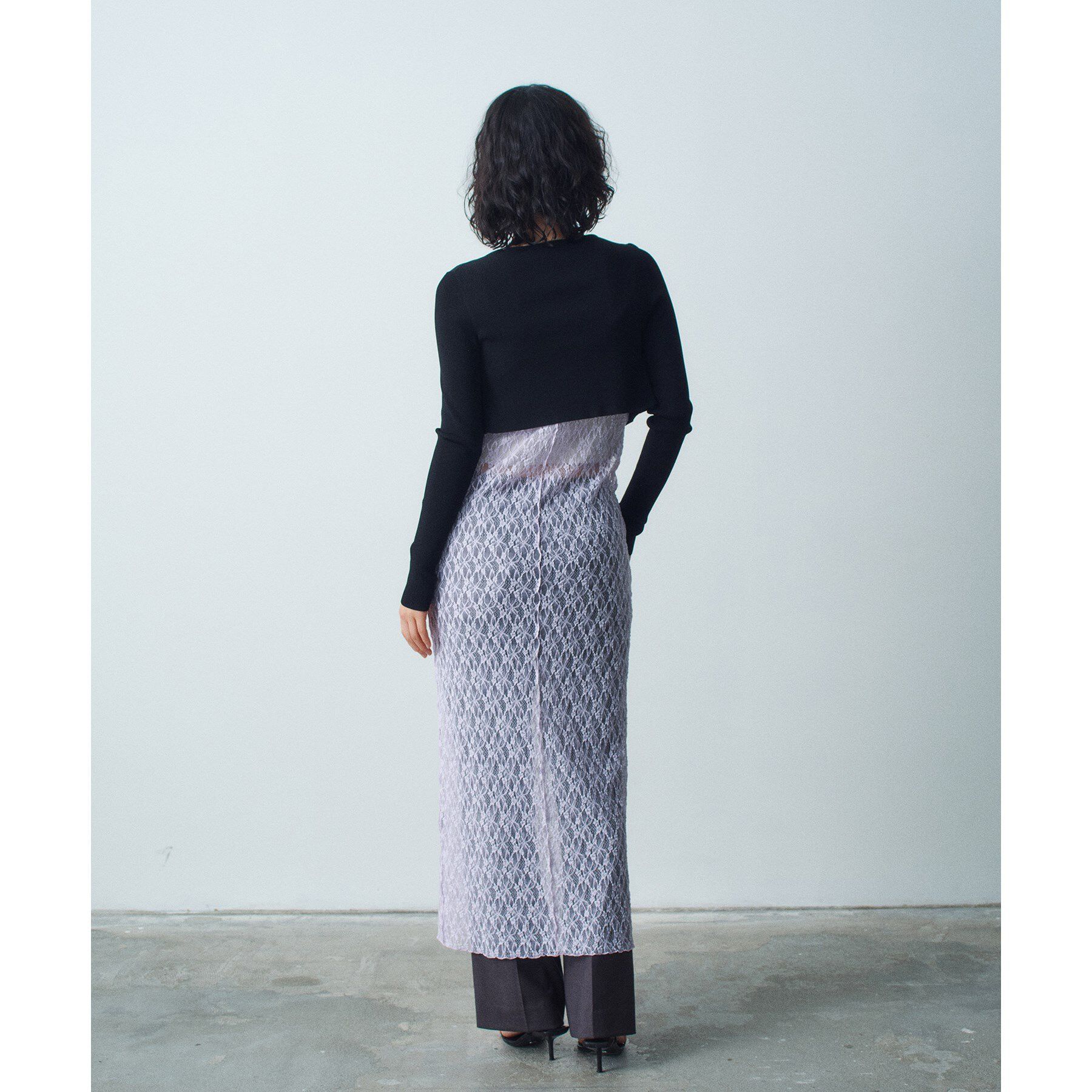 CODE A「【Re】stretch hook cardigan」|カーディガン|