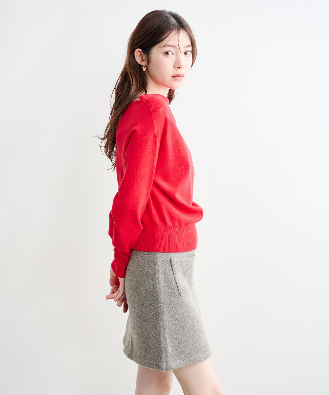 COCO DEAL「ポケットニットミニスカート」|スカート|