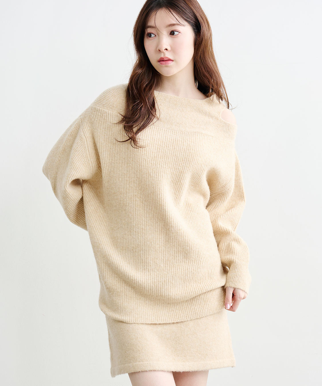 COCO DEAL「ポケットニットミニスカート」|スカート|